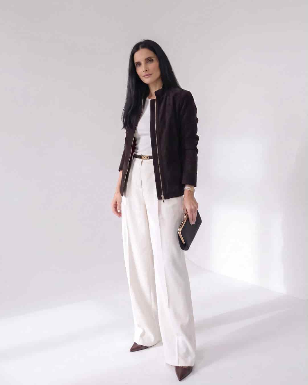 Chaqueta Cambridge Gamuza Negra Mujer - miniatura 4