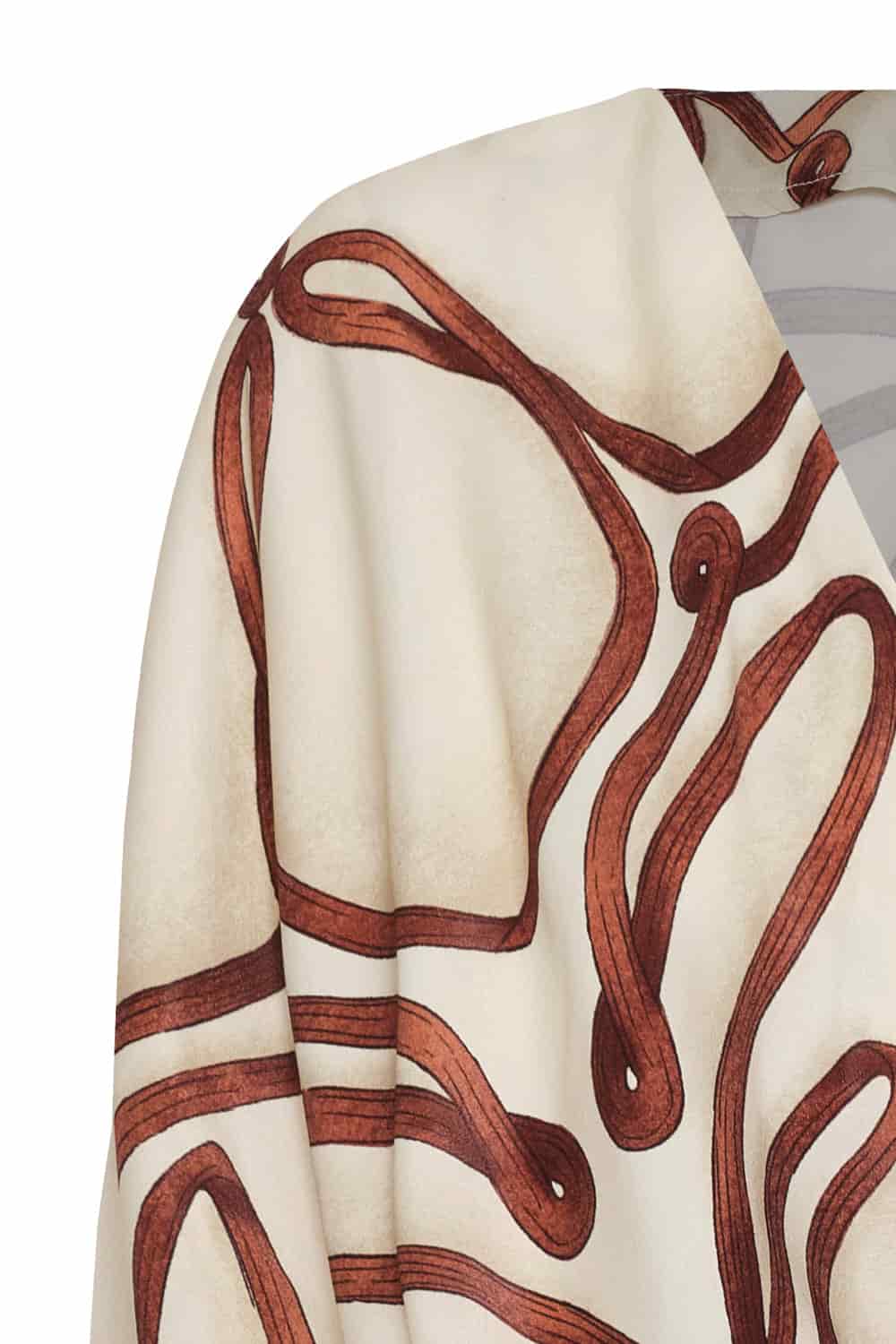 Blusa goya natural terracota - miniatura 2