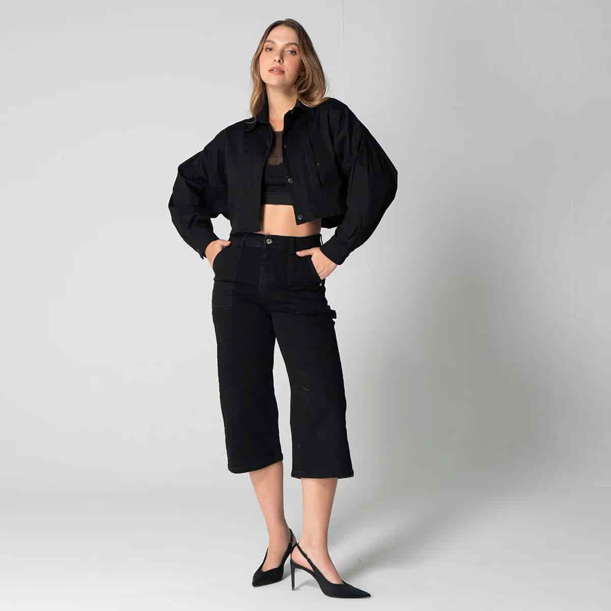 Chaqueta Corta Dril Oversize Magesty - miniatura 15