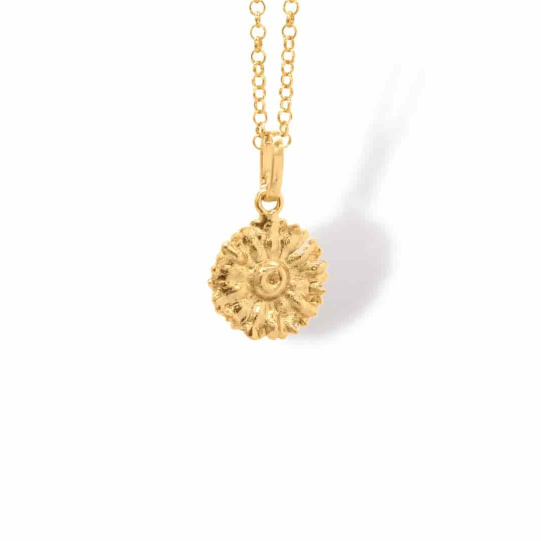 Cadena con flor de margarita pequeña - miniatura 1