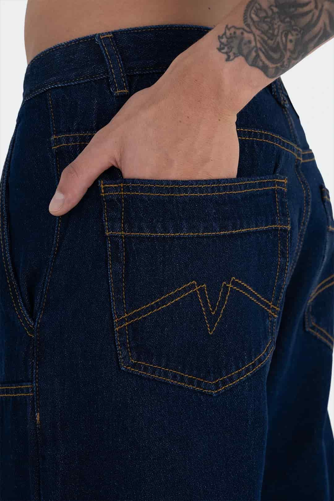 VENENO JEAN DENIM RAW WORK - miniatura 7
