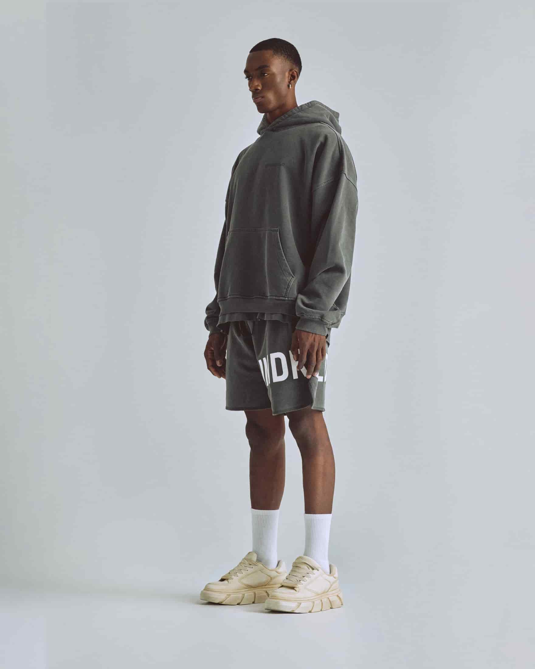 Line Logo Hoodie Vintage Gray - miniatura 5