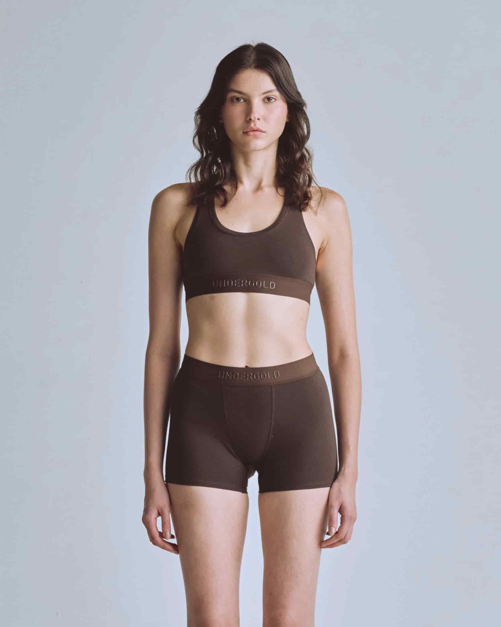 Basics Underwear Top Brown - miniatura 2