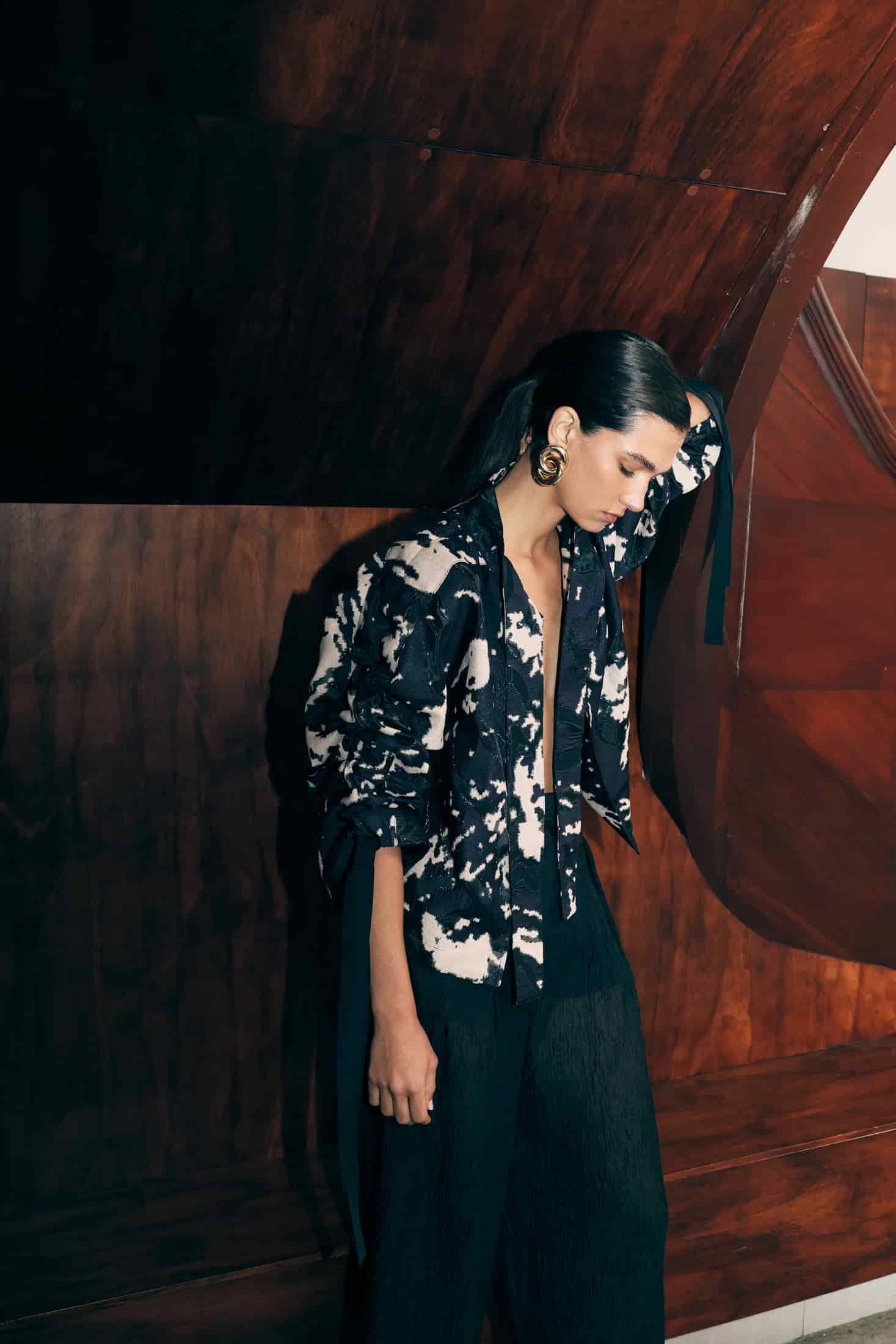 CHAQUETA AKRA JACQUARD - miniatura 2