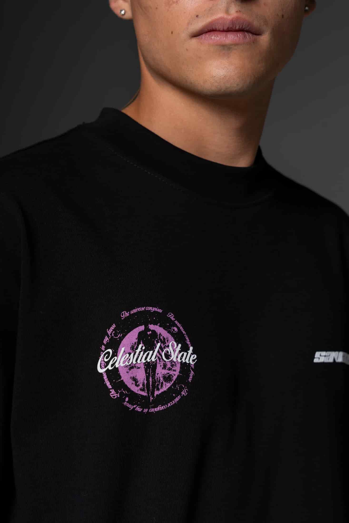 T shirt Celestial rosa 250 gramos - miniatura 5