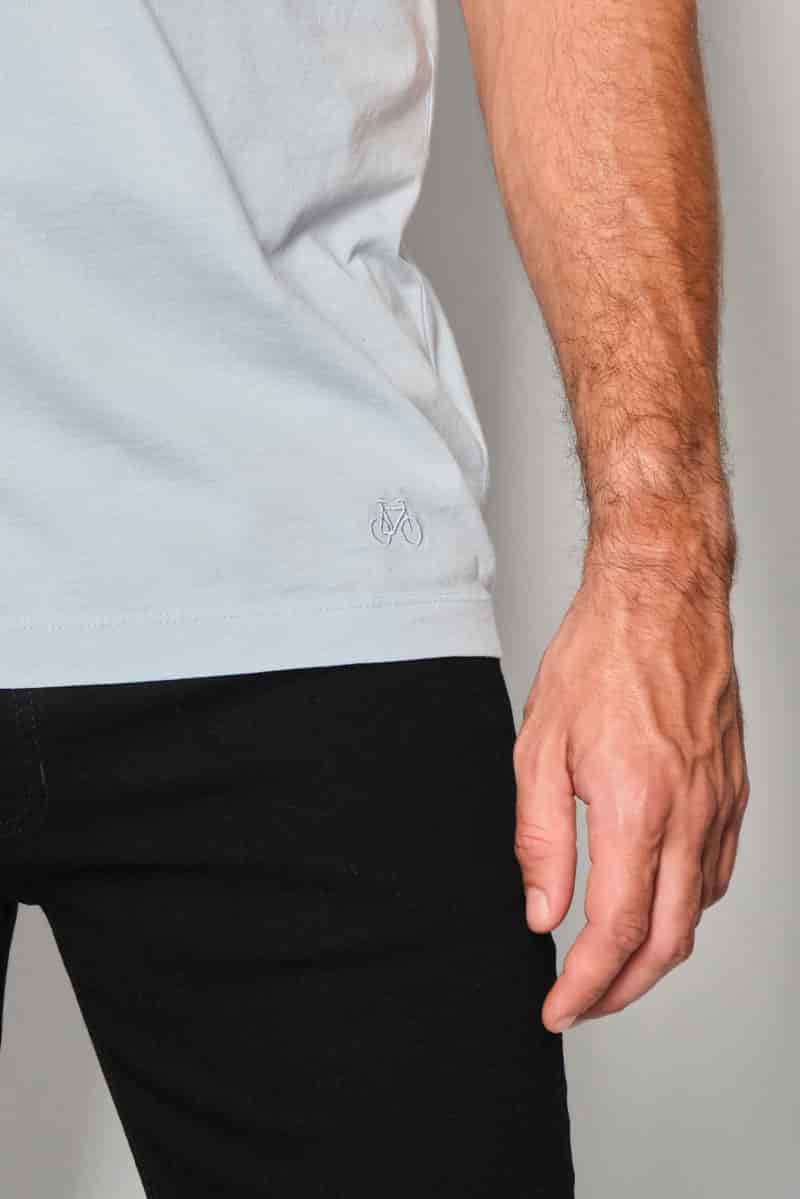 CAMISETA BASIC PLUS BABY BLUE - miniatura 2
