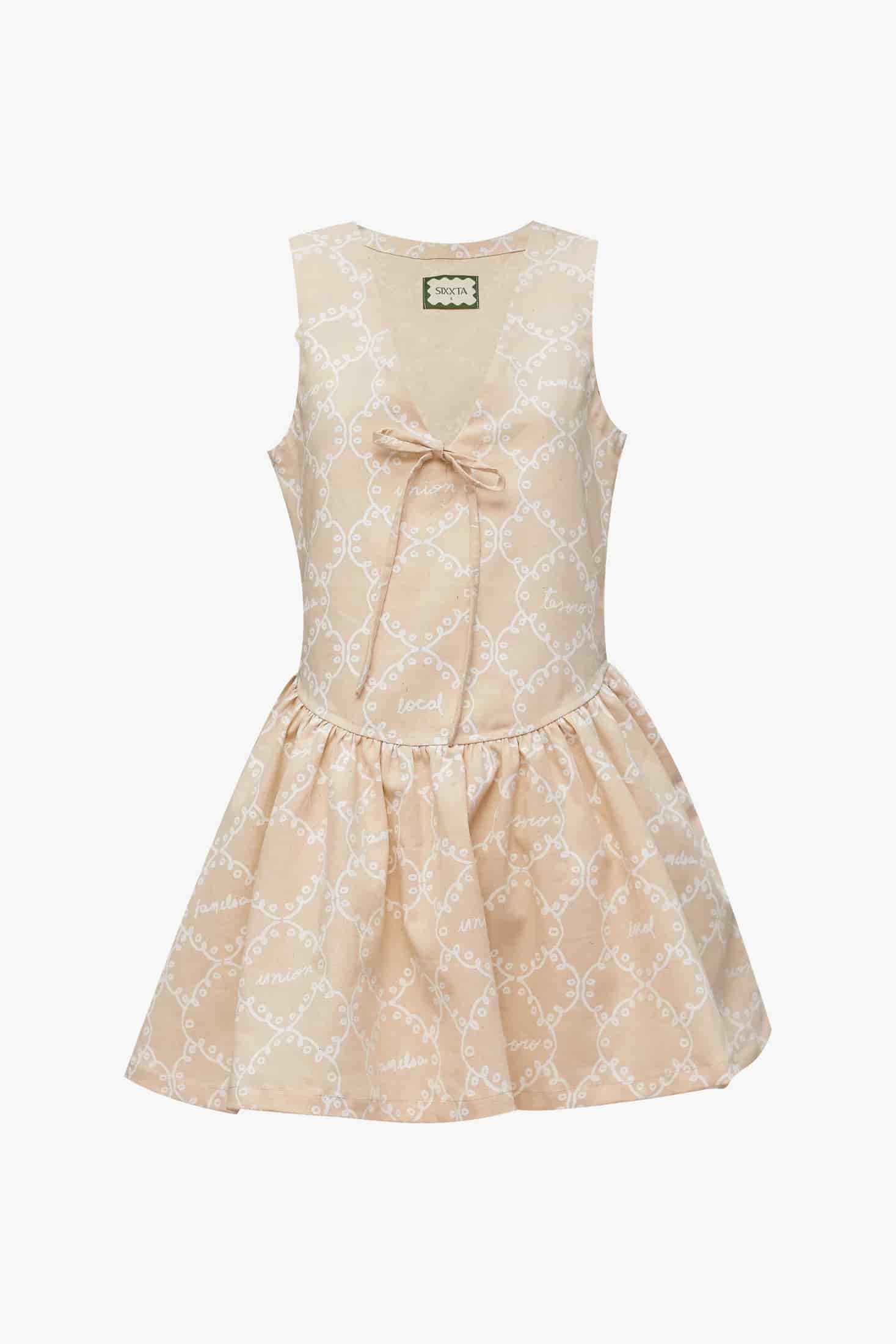 Vestido Azúcar Mantel Crudo - miniatura 7