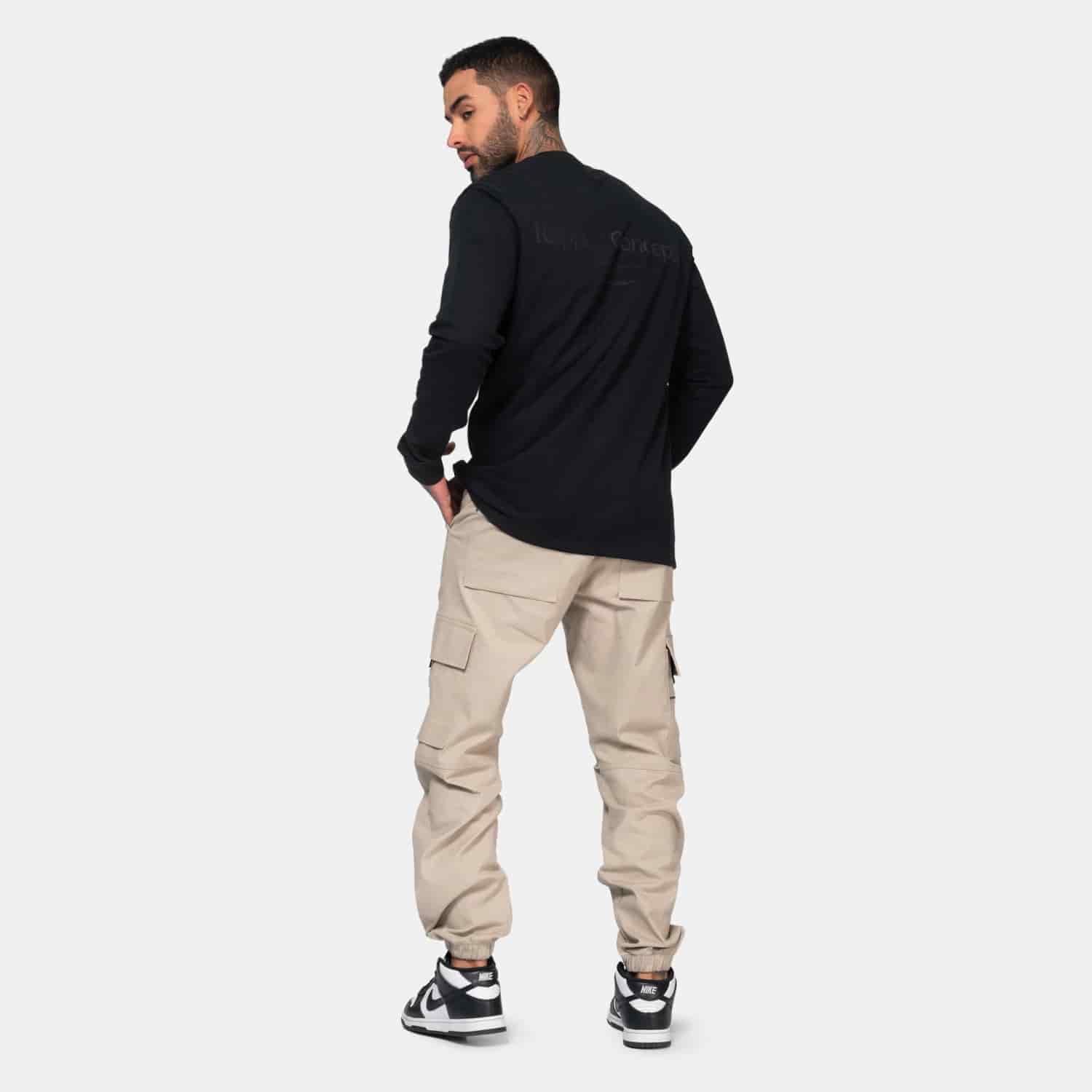 Long Sleeve Essential Black - miniatura 4