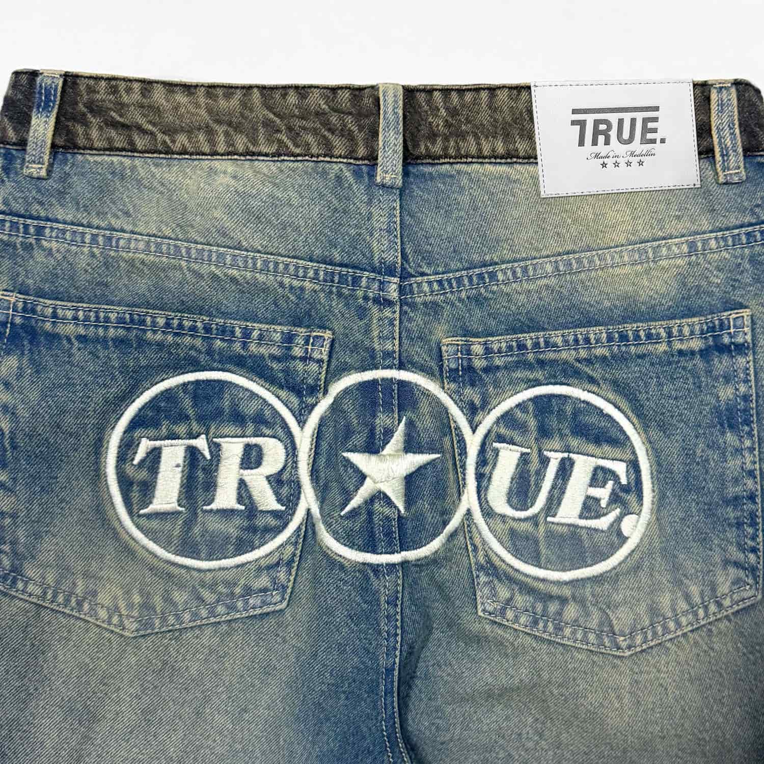 The True Spirit Denim Pants - Light Blue - miniatura 5