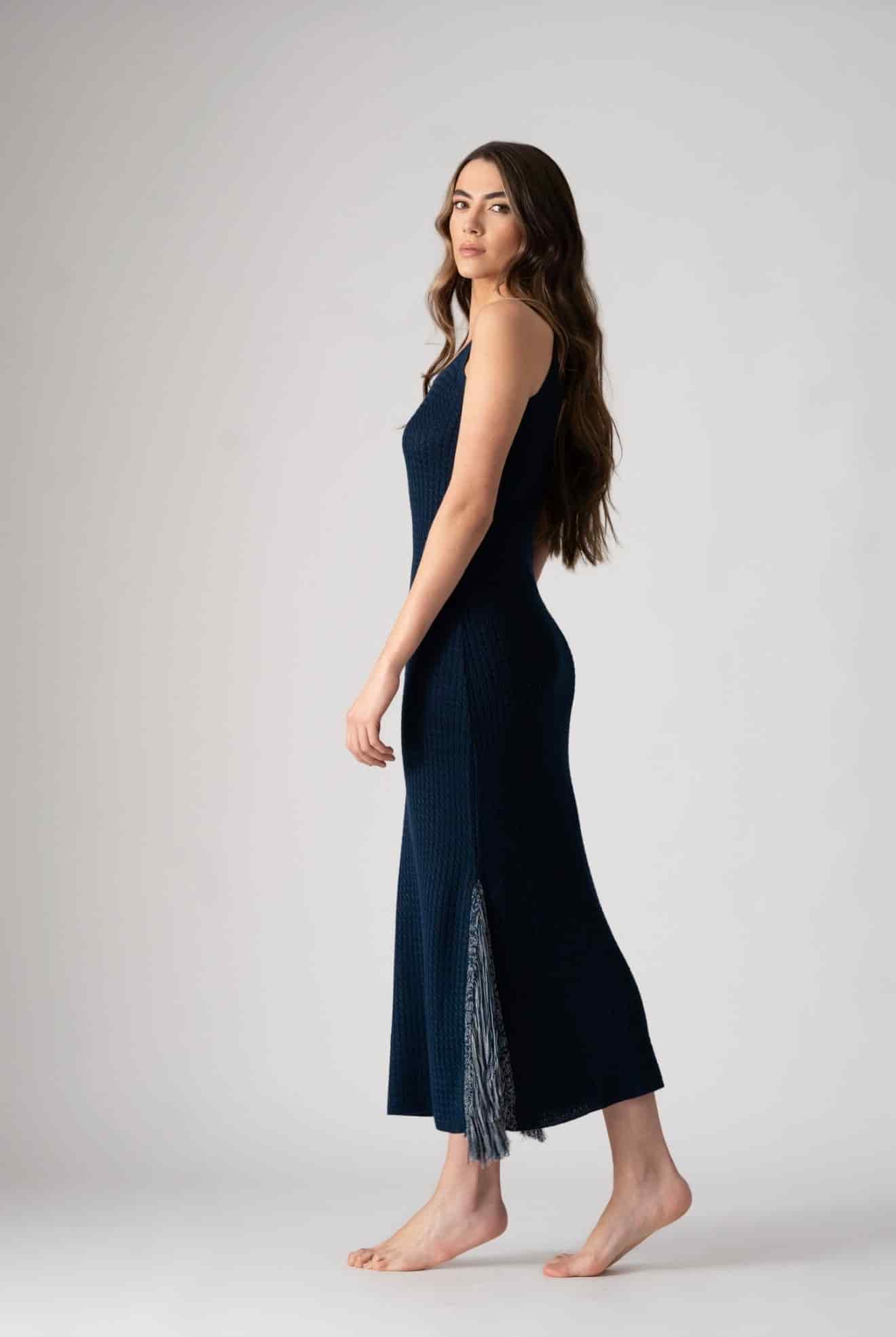 Vestido Alba Azul - miniatura 3
