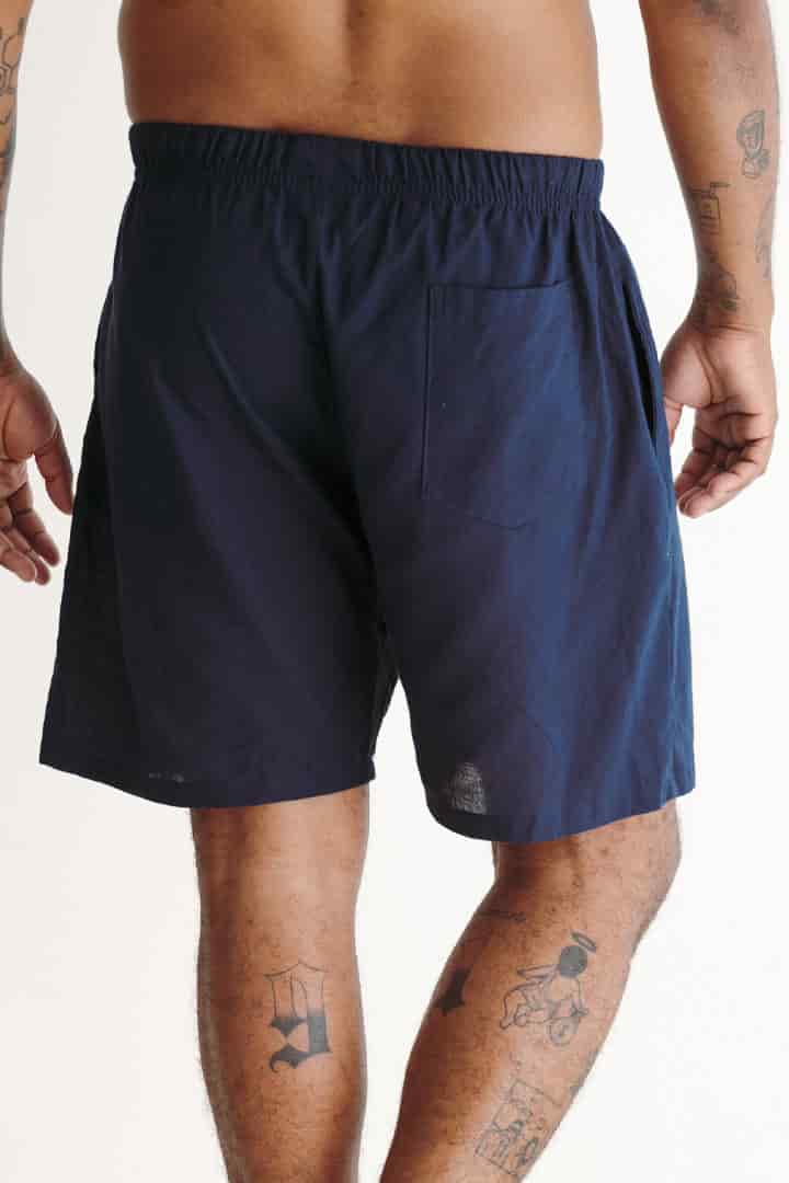 Short lino azul - miniatura 3
