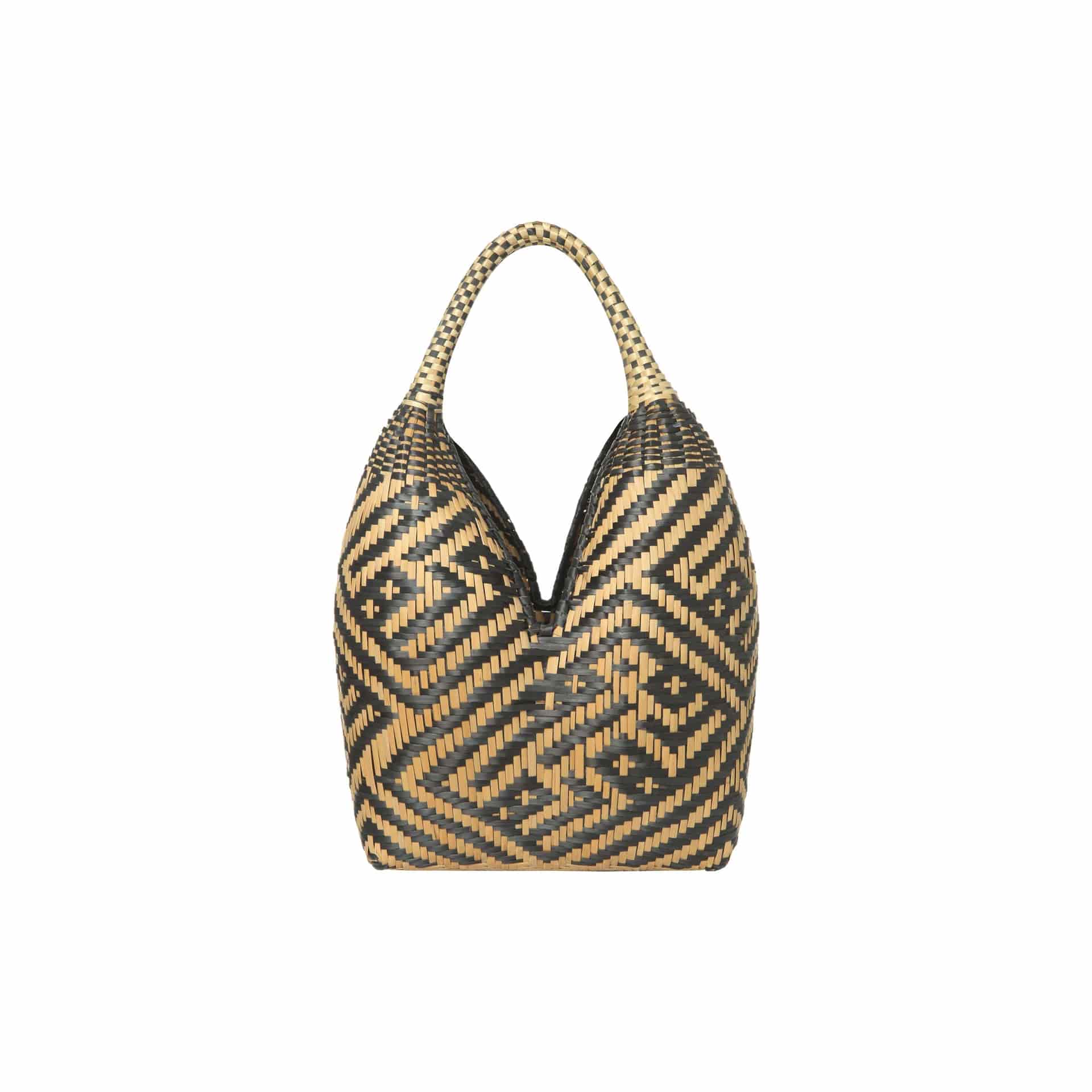 Canasto 4 Tetas Beige y Negro - miniatura 1