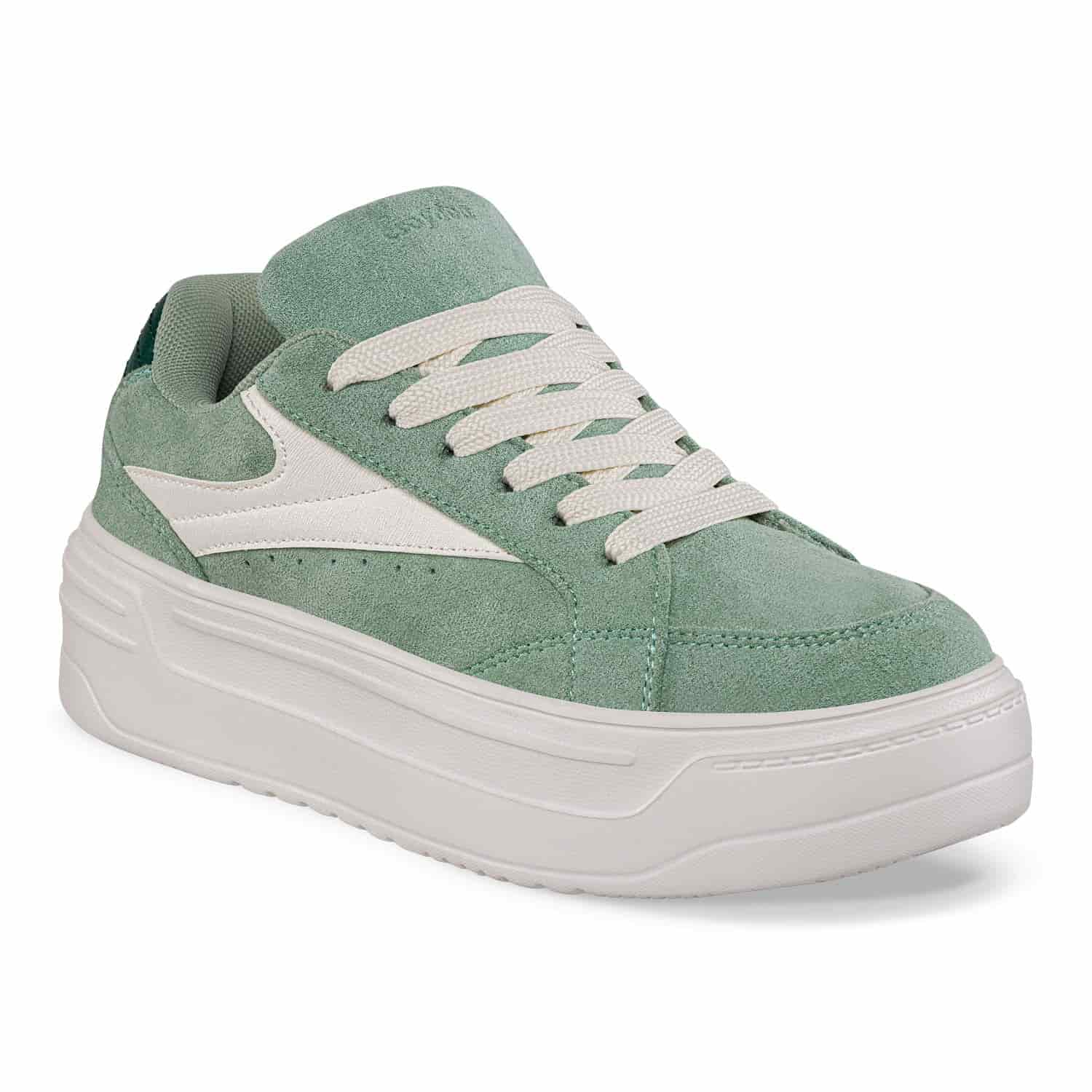Tenis Casuales Lobot Verde Croydon Para Mujer - miniatura 1