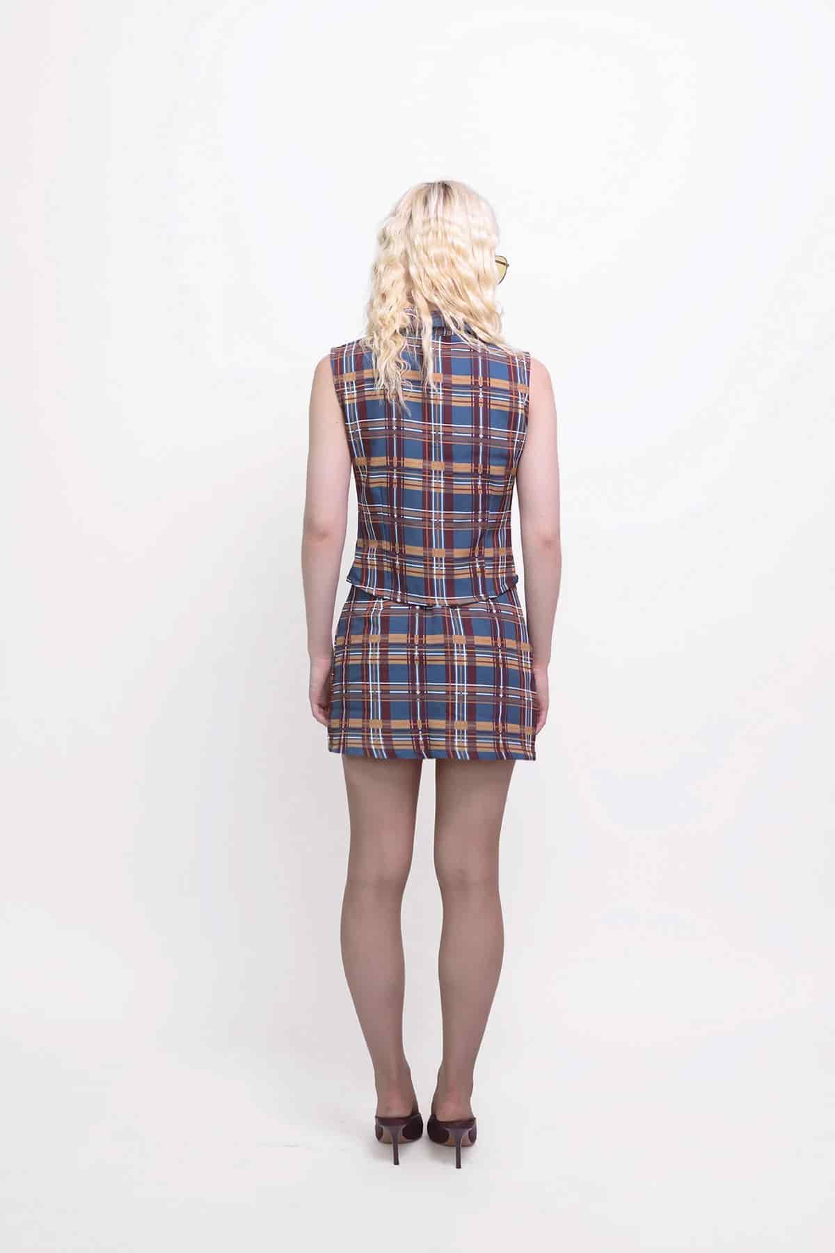 Mini Skirt In Crossroads - miniatura 4