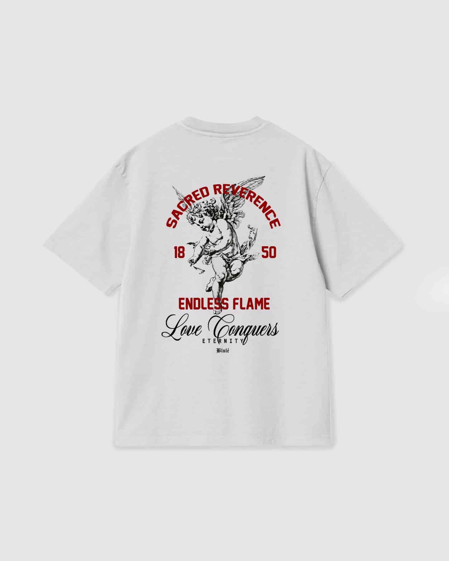 Oversized T Shirt Reverence White - miniatura 1