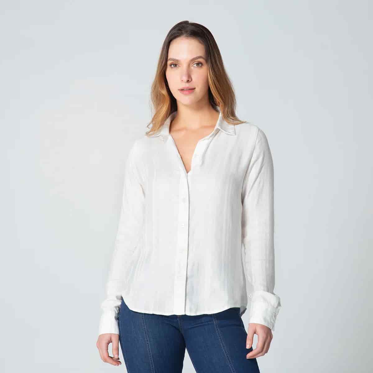 Blusa Camisera Slim Indiry - miniatura 1