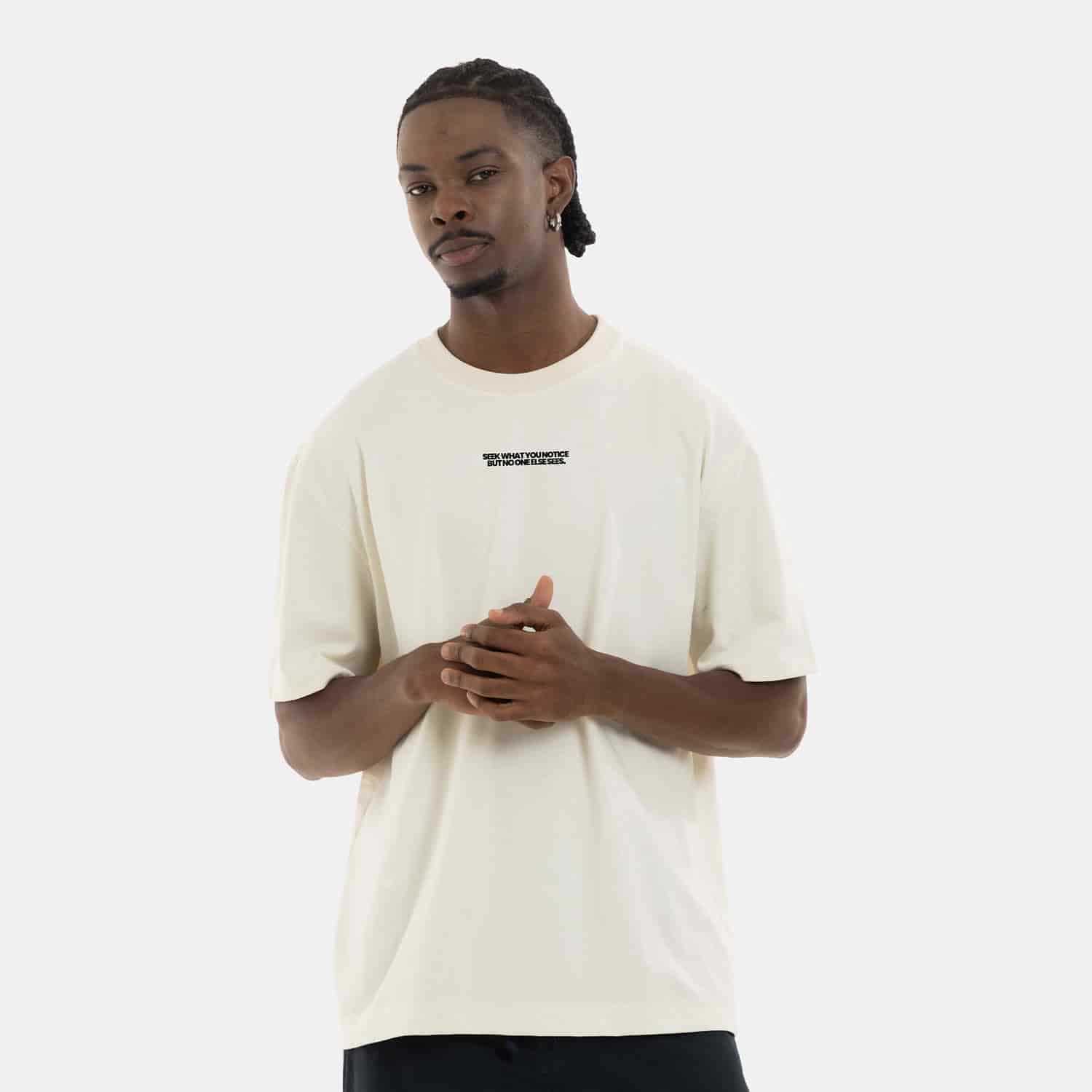 Essential Statement Tee Ivory - miniatura 1