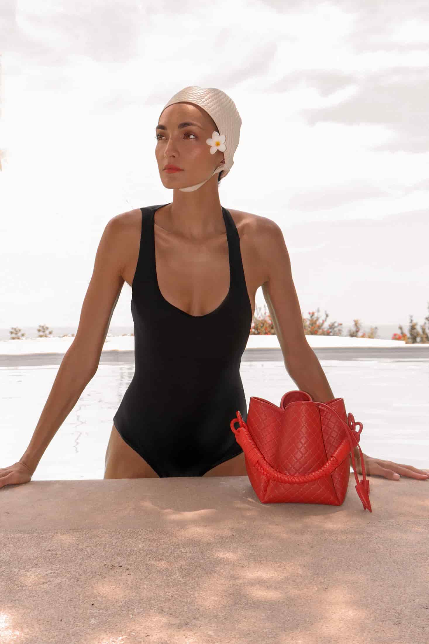 Tulip Bucket Bag, Coral - miniatura 2