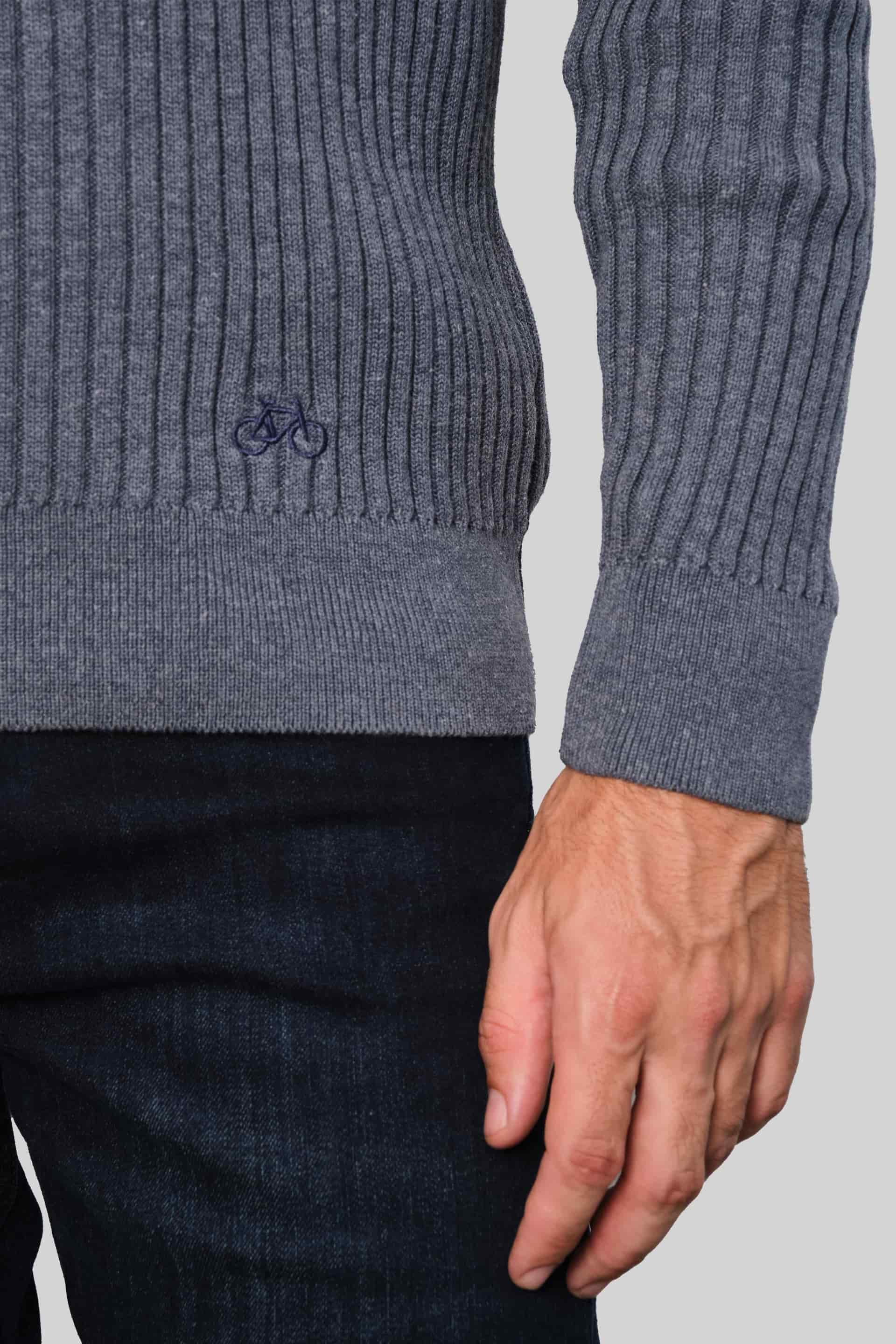 SACO LINED HALF ZIP MIDNIGHT - miniatura 3