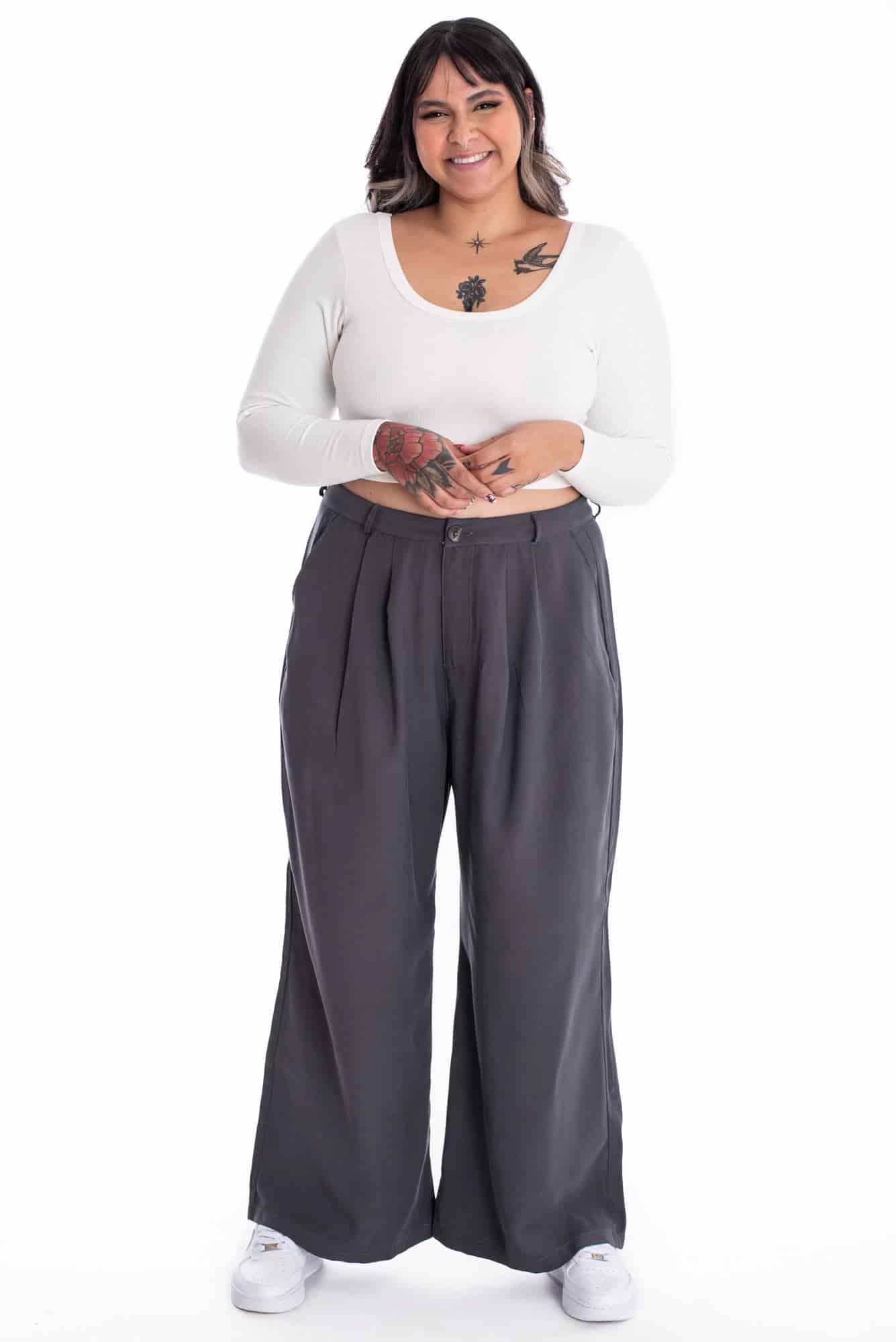 Pantalón Larisa Gris - miniatura 21