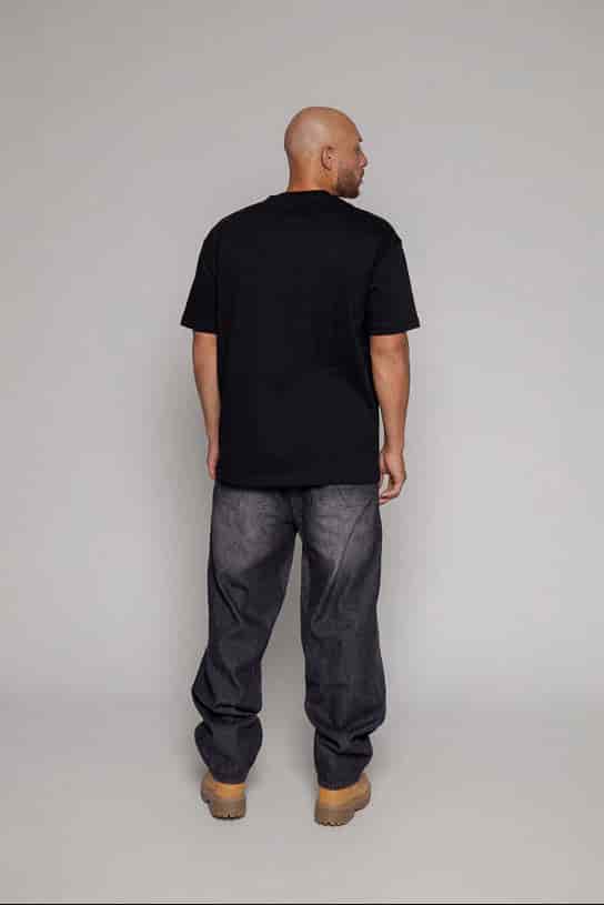 Baggy Remainder Stone-Negro - miniatura 8