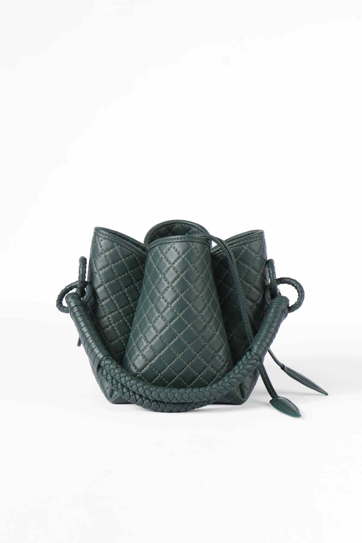 Tulip Mini Bucket Bag, Green - miniatura 1