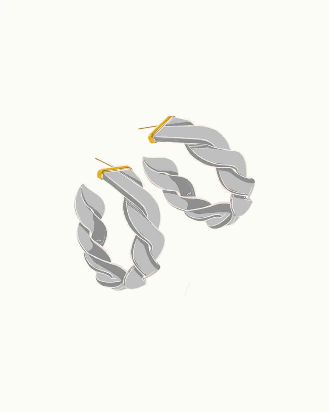 Trenza Hoops - miniatura 2