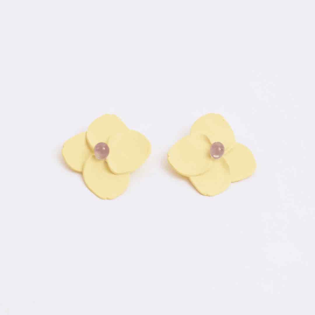 Aretes Lucié Flor Mini - miniatura 2