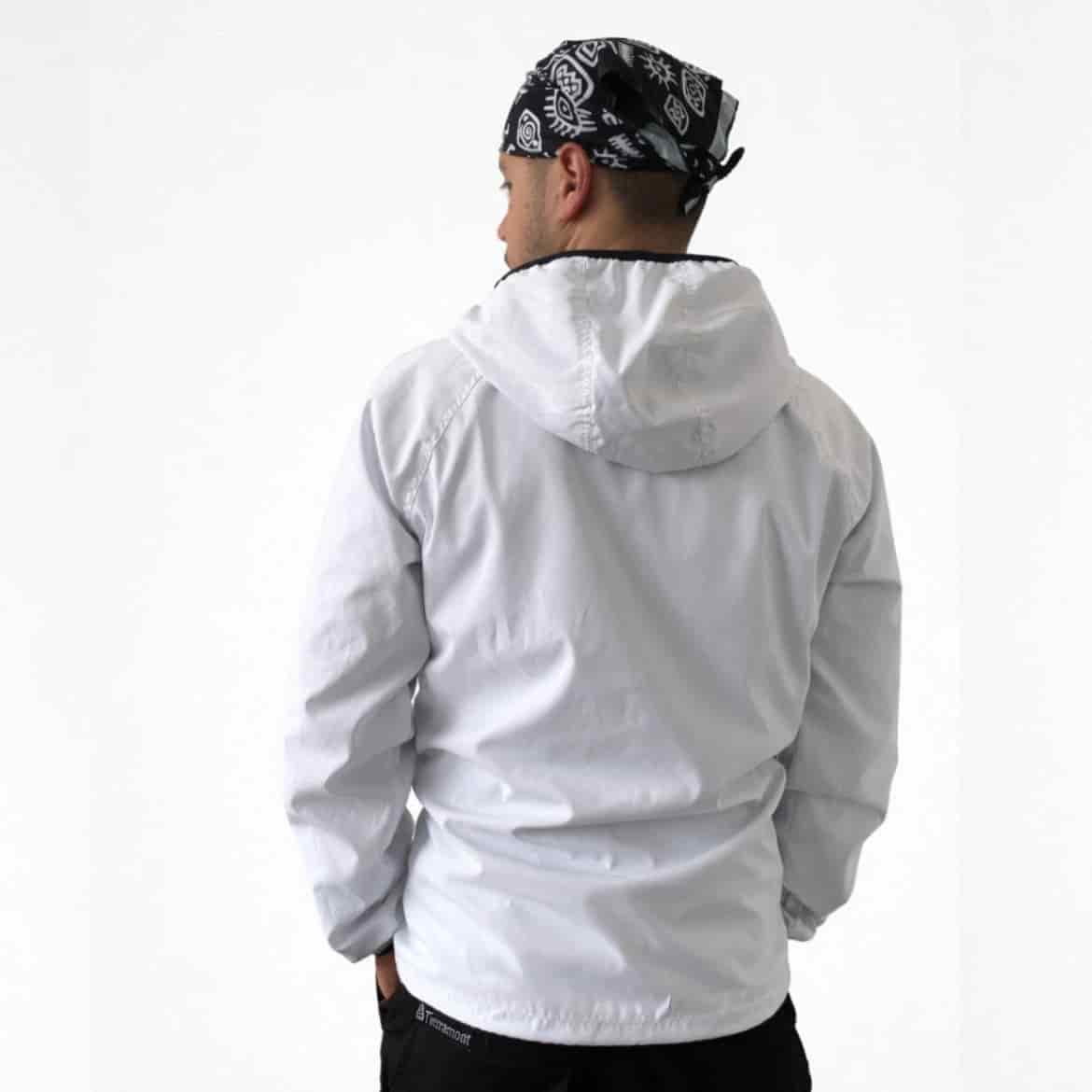 Chaqueta Impermeable Pionono Blanca Hombre - miniatura 2