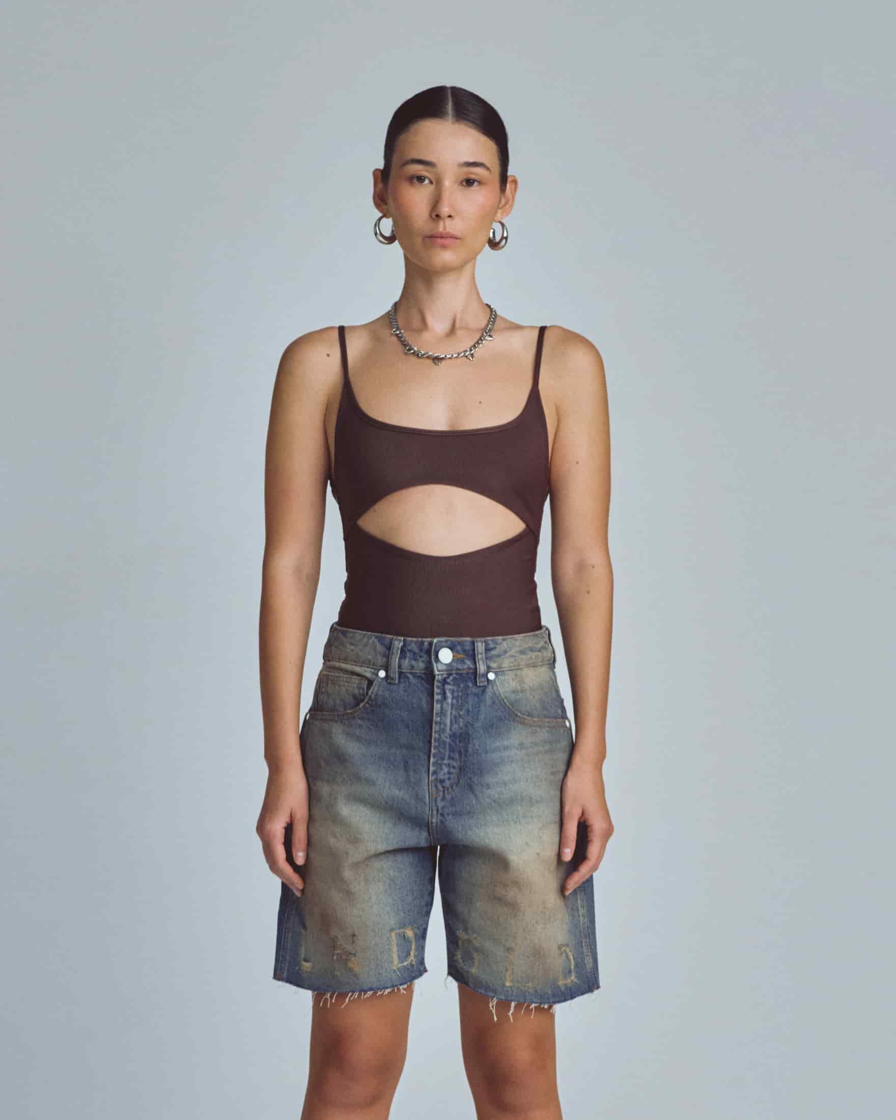 Basics Bodysuit Brown - miniatura 2