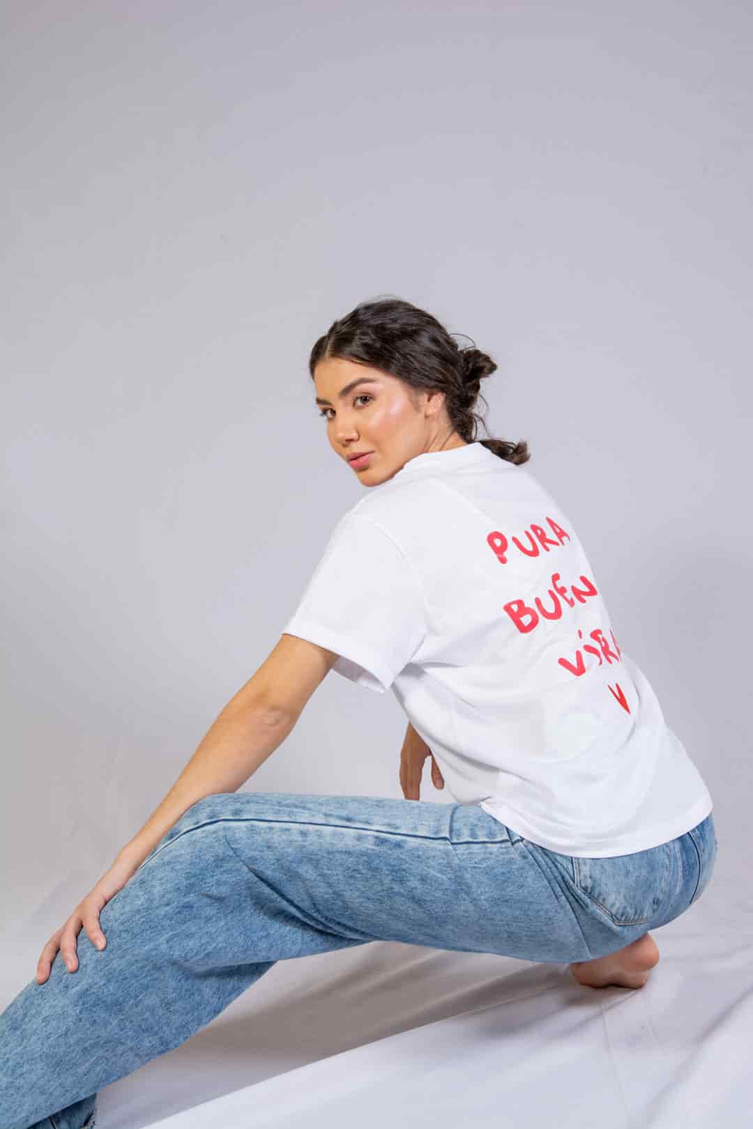 Pura Buena Vibra Oversized Tee - miniatura 3