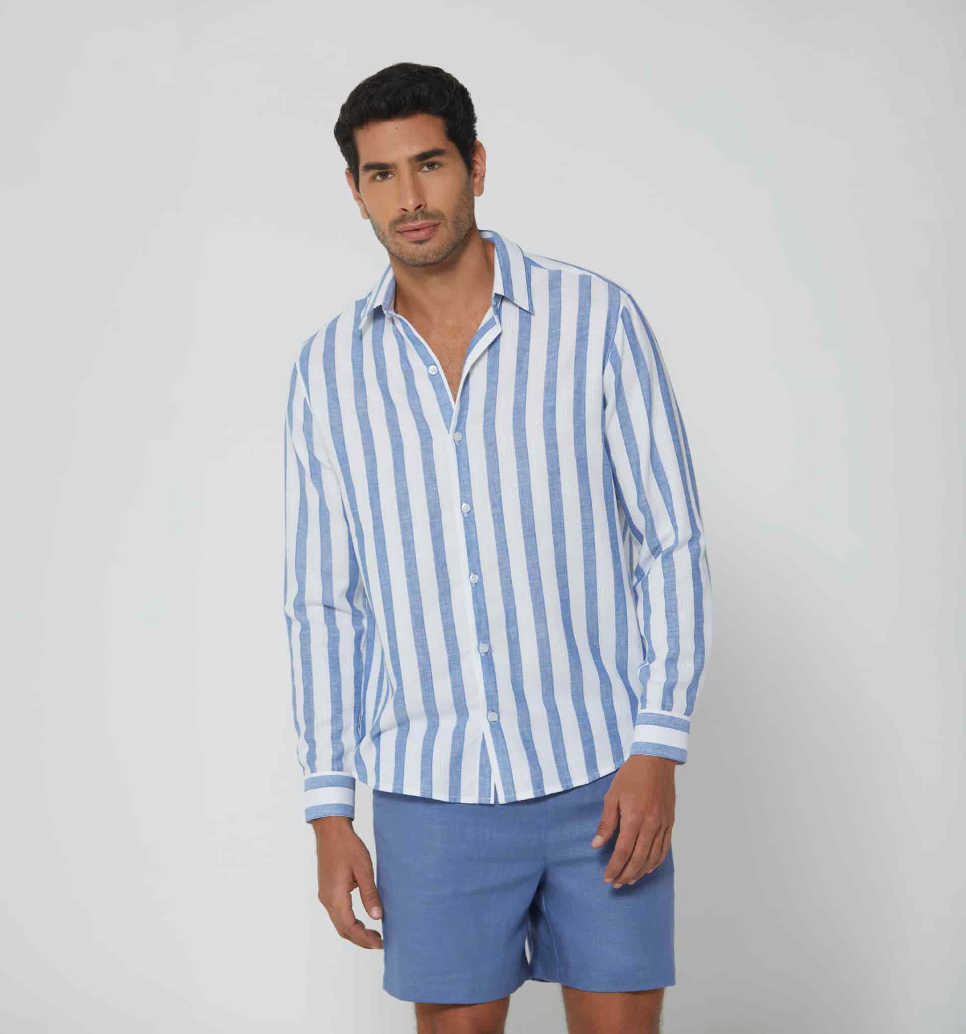 Camisa regular cuello clasico m/l - miniatura 1