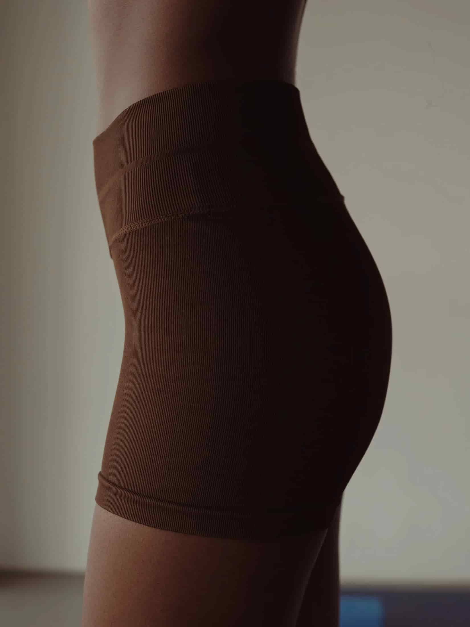 SHAPER SEAMLESS MINI SHORT - SEPIA - miniatura 5