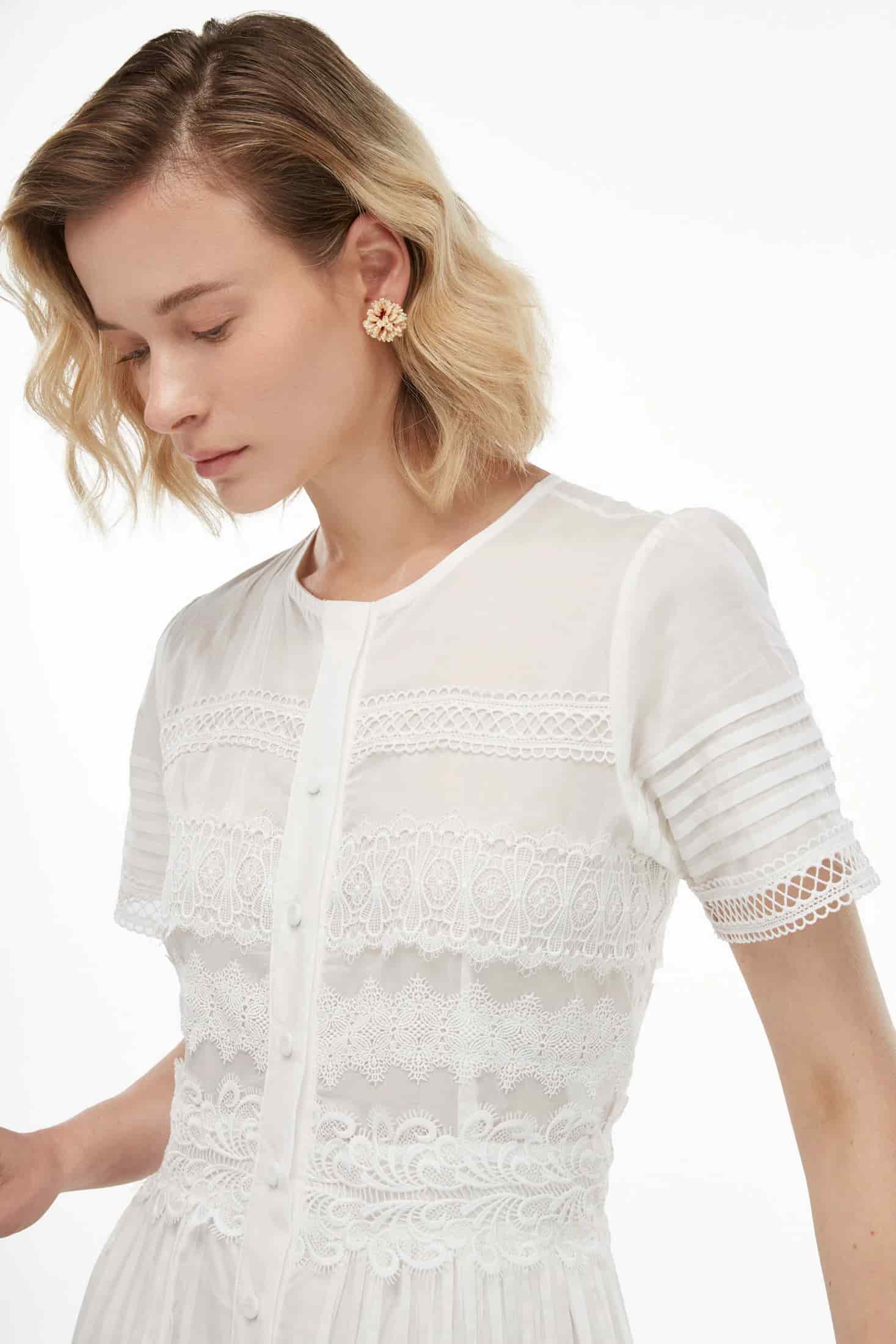CAMILA DRESS WHITE - miniatura 4