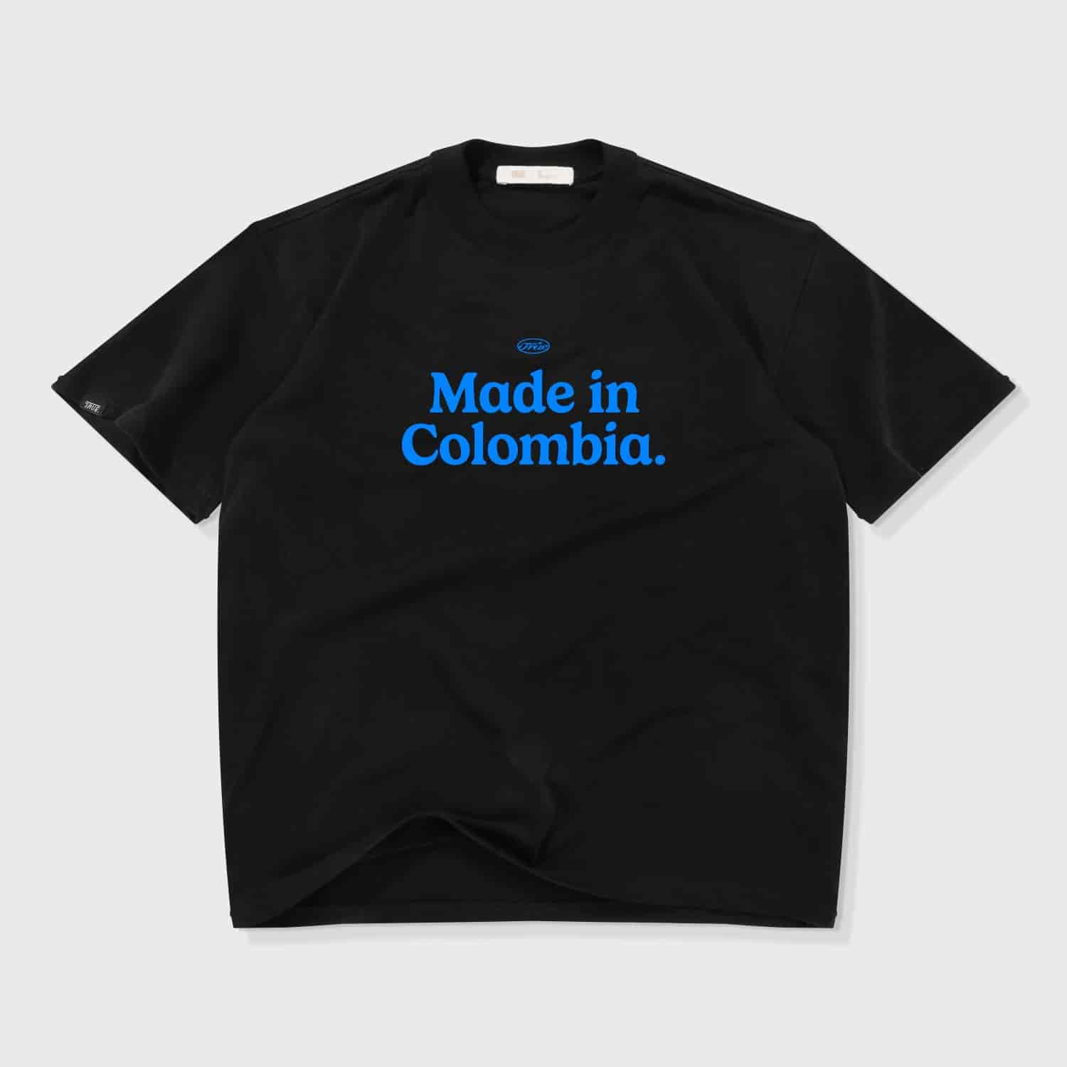 Colombia Oversized T-Shirt - Black - miniatura 1