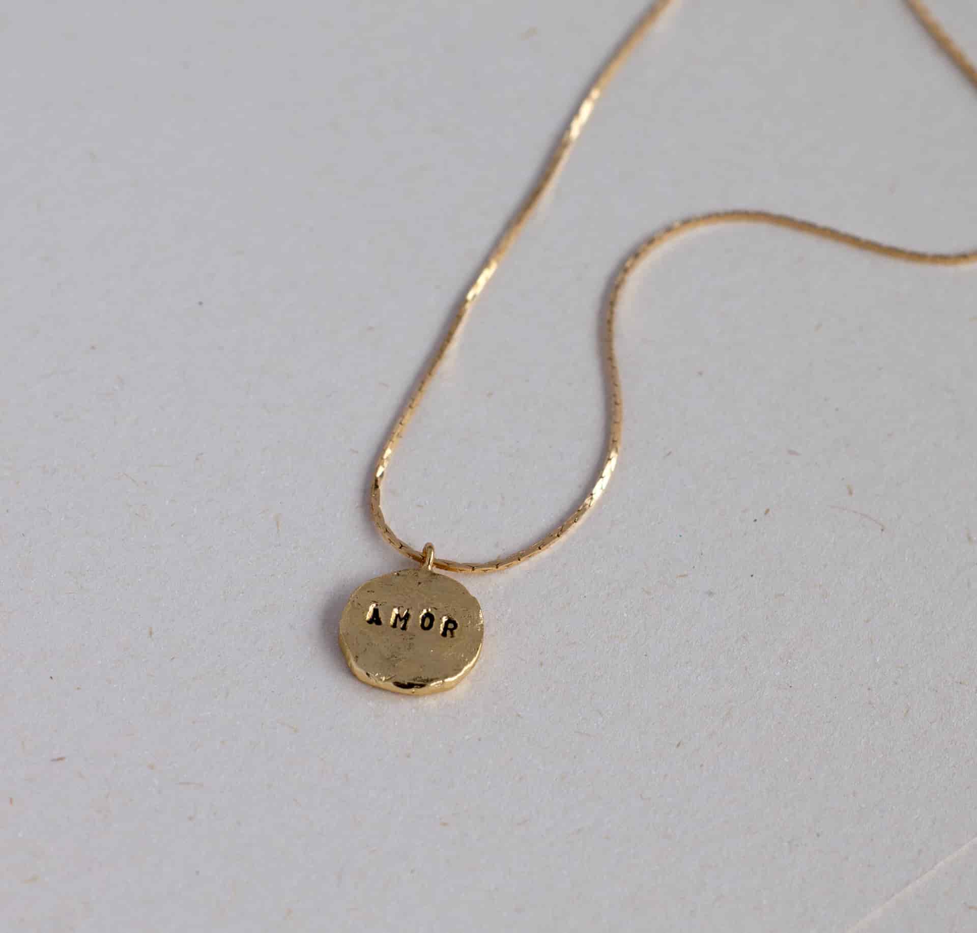Collar Moneda amor - miniatura 2