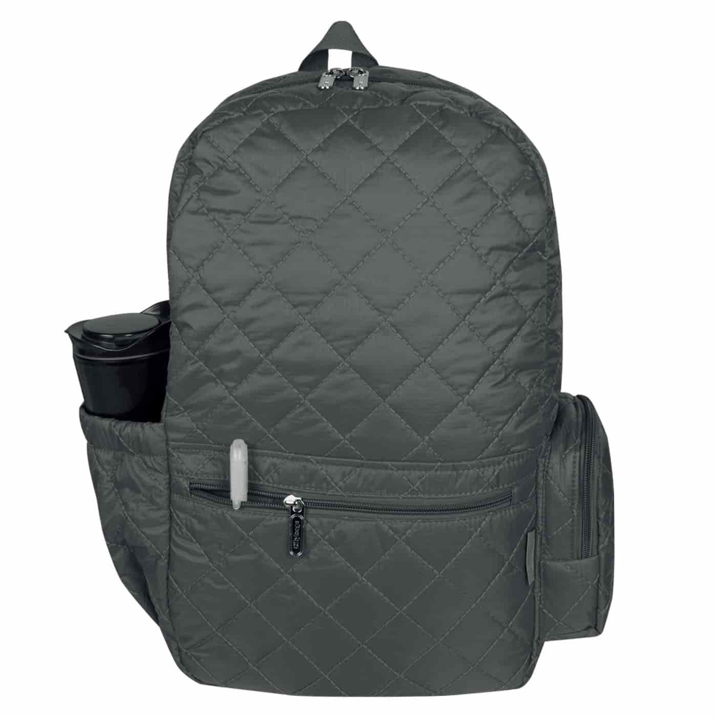 Morral Plegable Puffer Negro - miniatura 12