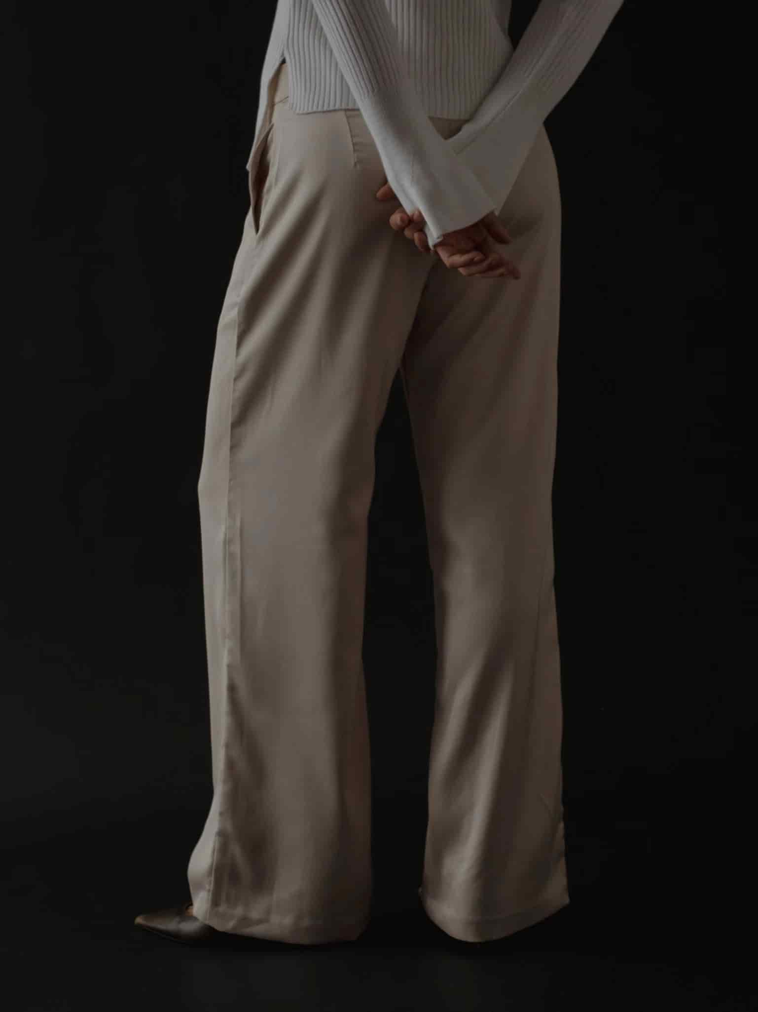 NOT SO MODEST TROUSER - SAND PEARL - miniatura 6