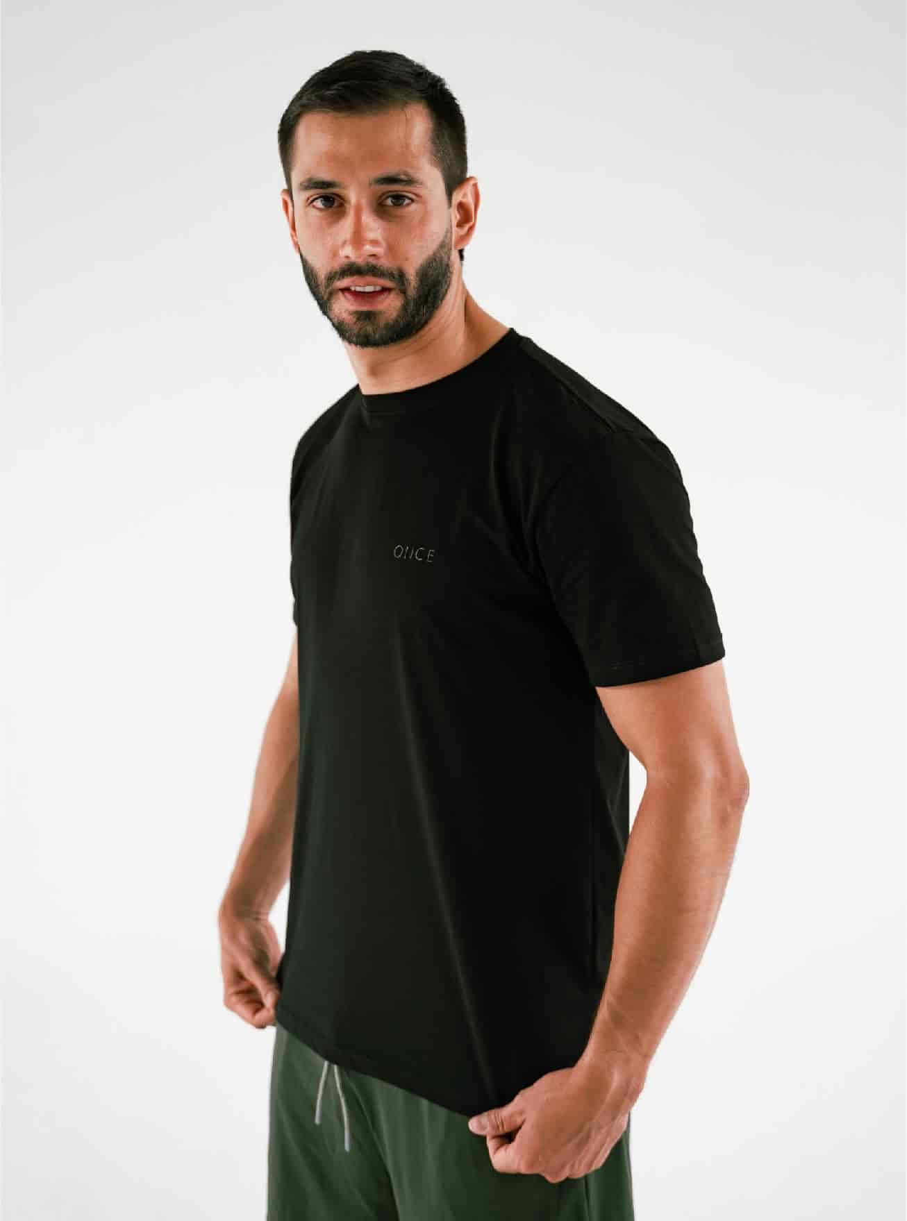 Camiseta de Hombre Negra - miniatura 4