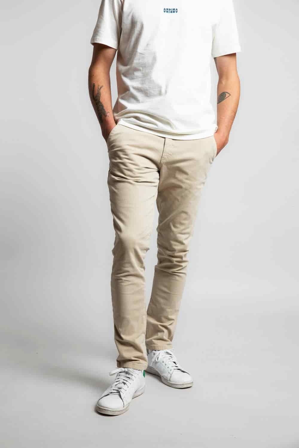 Pantalón de drill khaki - miniatura 3