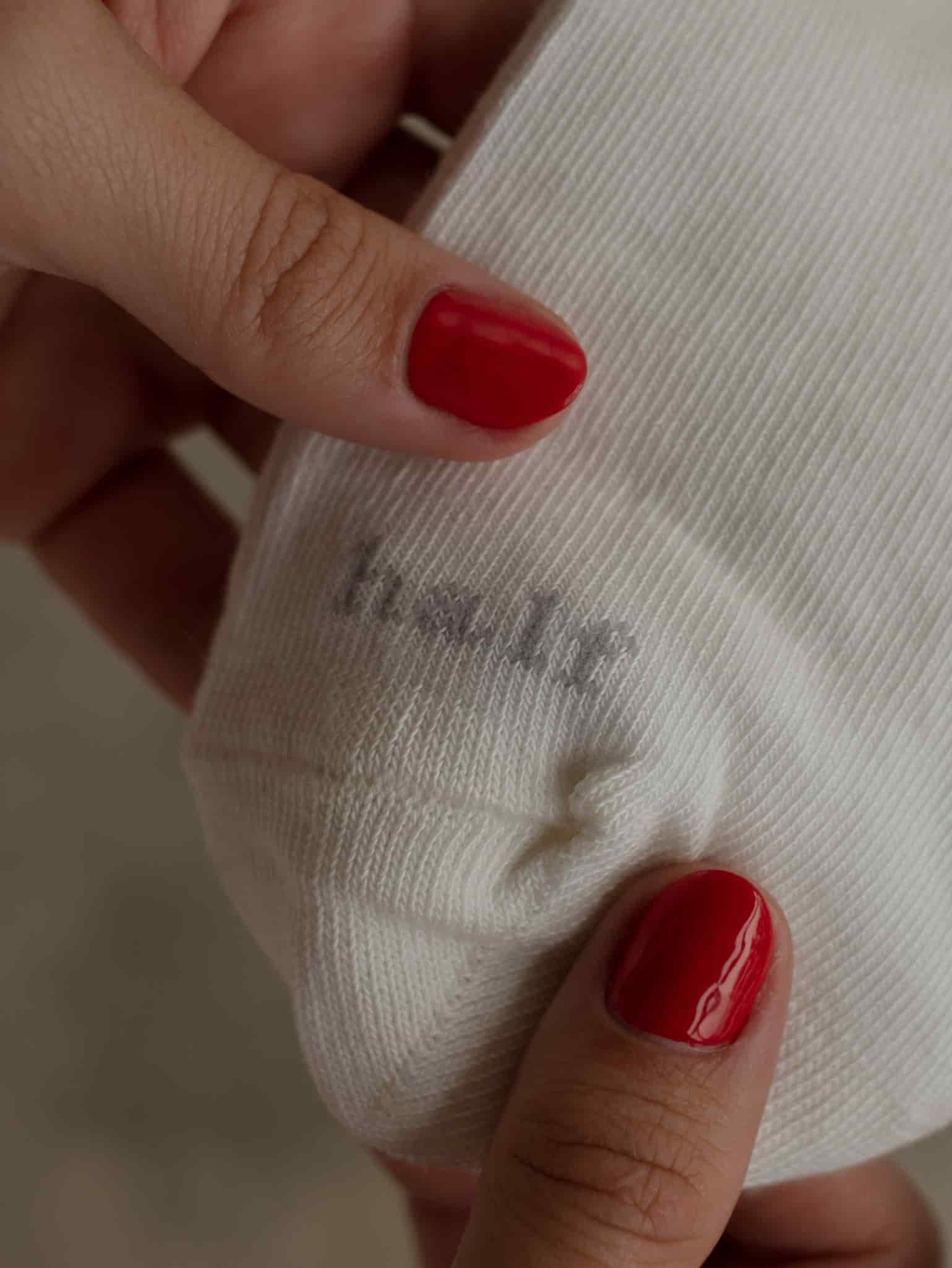 GIRLY LAYERING SOCKS - GRAY ON WHITE - miniatura 9