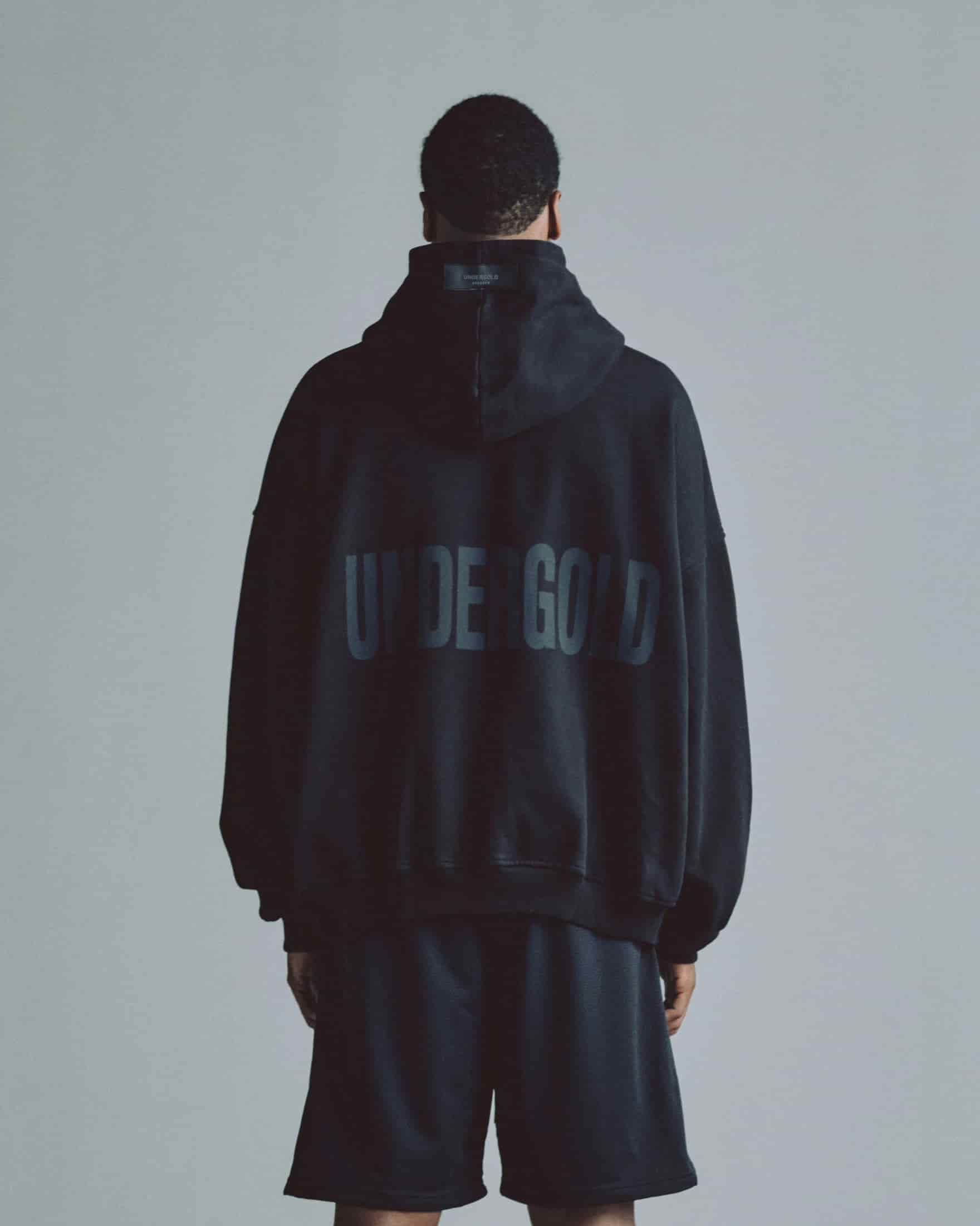 Basics Undergold Hoodie Black - miniatura 5