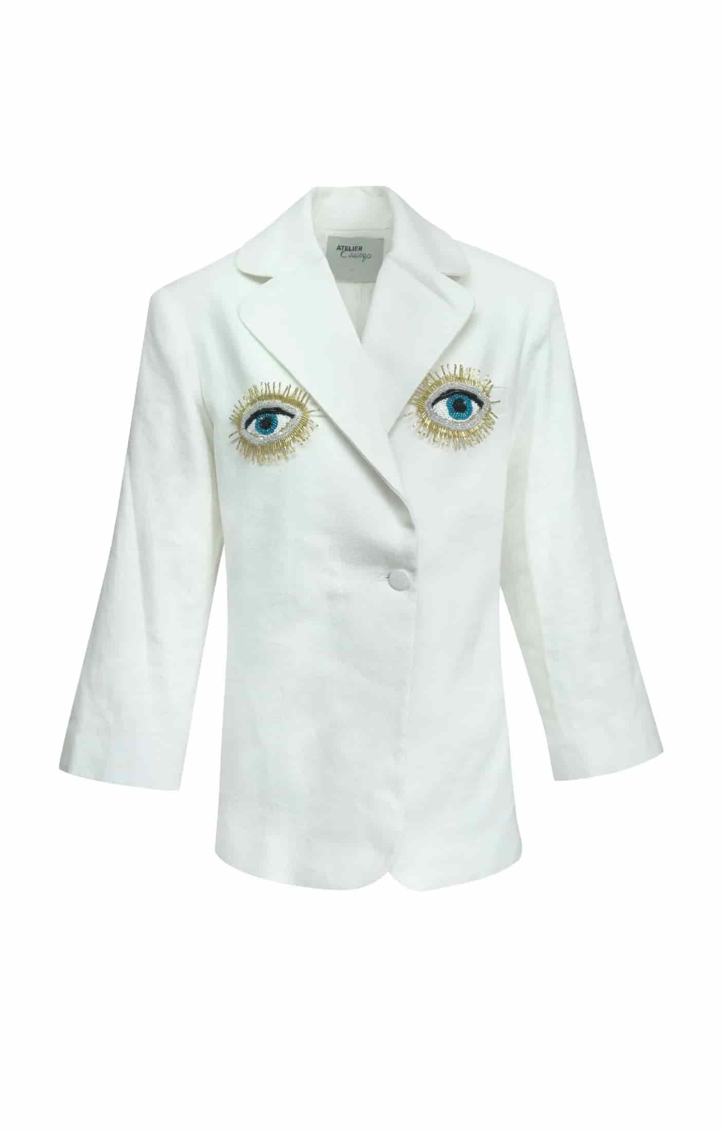 Nicoletta Ivory Blazer - miniatura 3