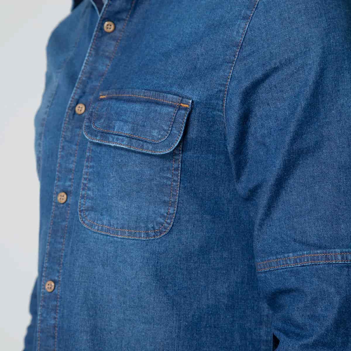 Camisa Denim Regular Dallas - miniatura 6