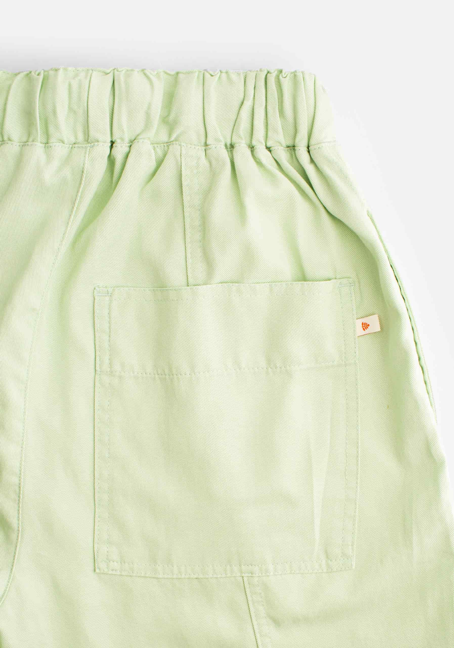 Pantalon M Woolf Jogger Tencel Verde Claro - miniatura 4