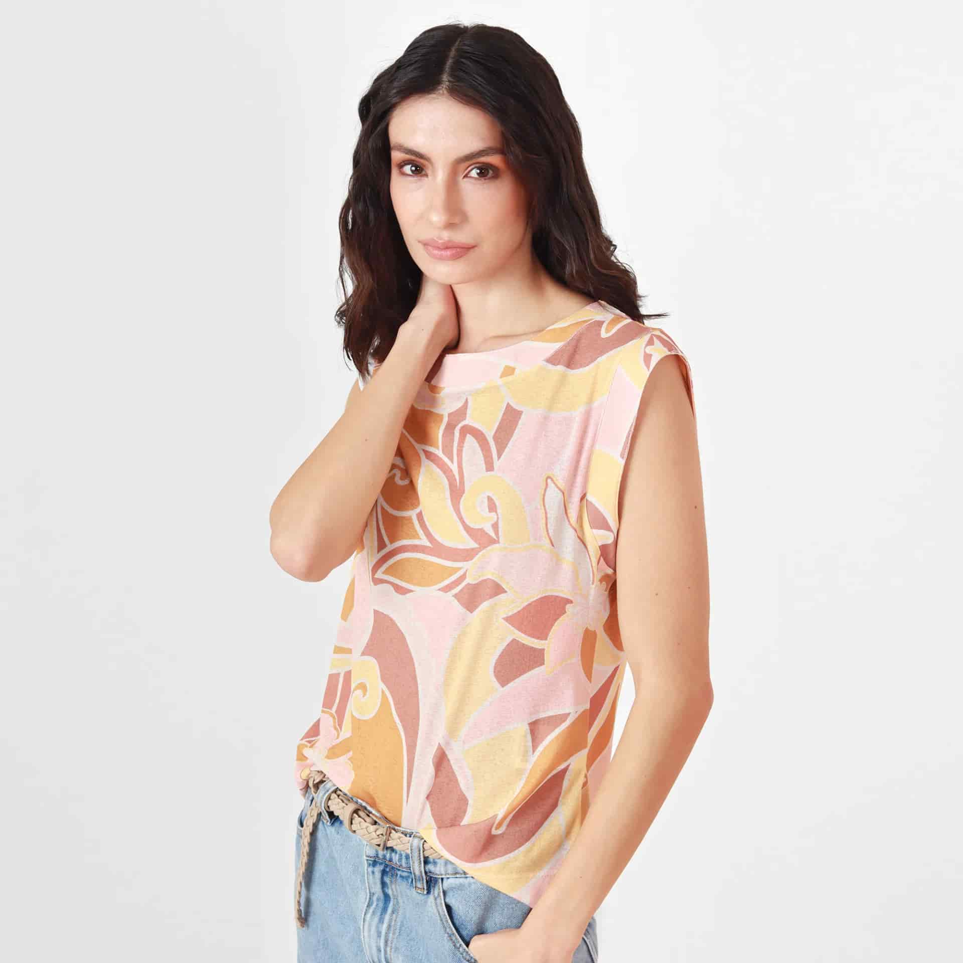 Camiseta Cuello Redondo Manga Sisa - miniatura 4