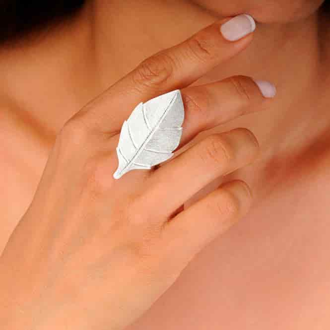 Anillo Hoja Edén - miniatura 1