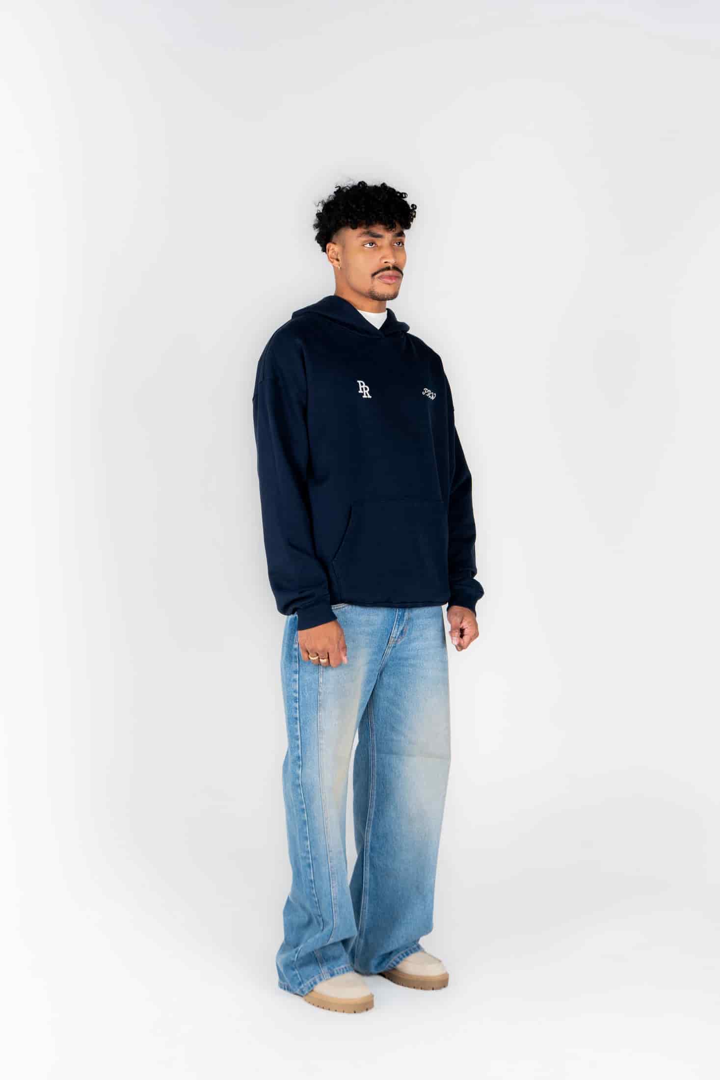 Basic Blue Hoodie - miniatura 4