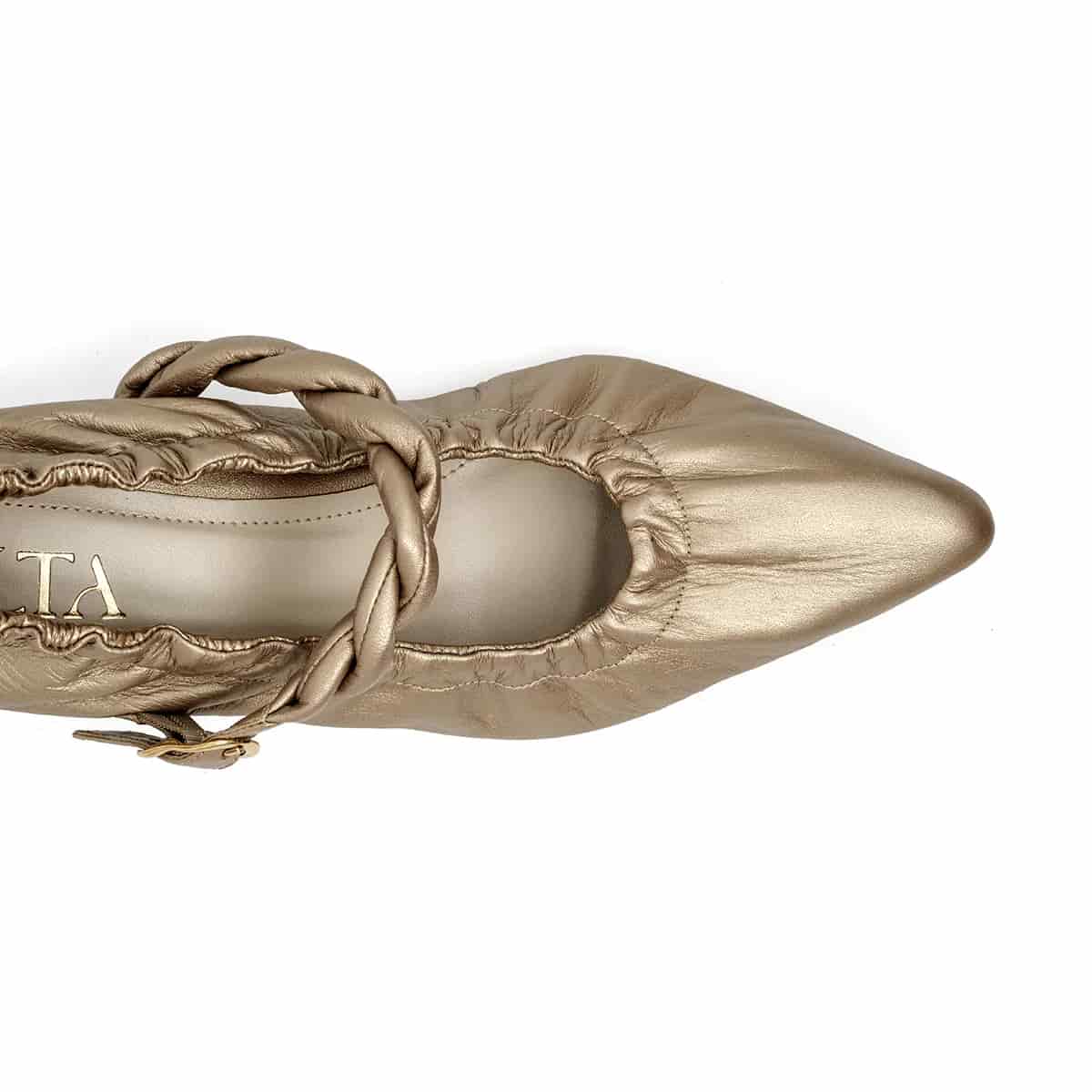 DONELLA GOLD HEELS - miniatura 7