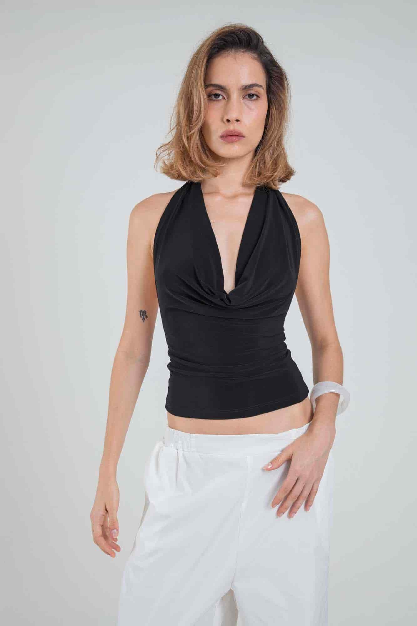 OPHELIA BLACK TOP - miniatura 1